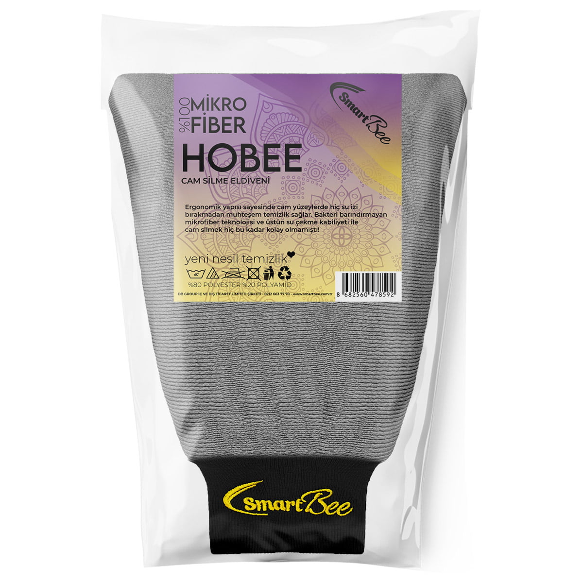 Hobee Mikrofiber Cam Silme Eldiveni