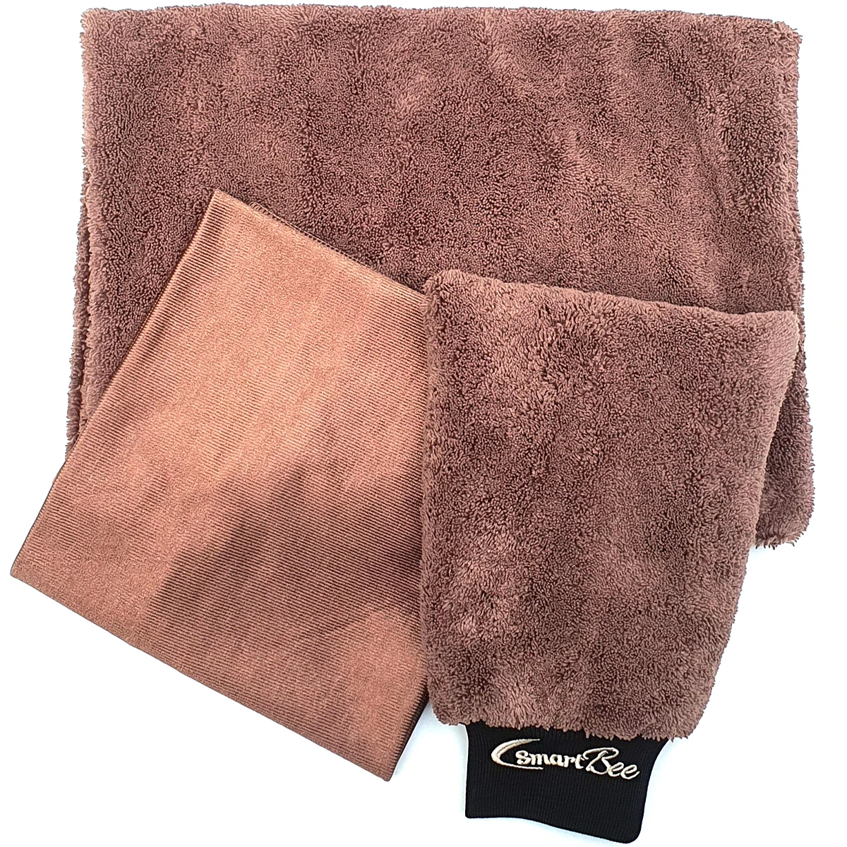 BROPACK Edgeless Mikrofiber Oto Yıkama Paketi - Kahverengi