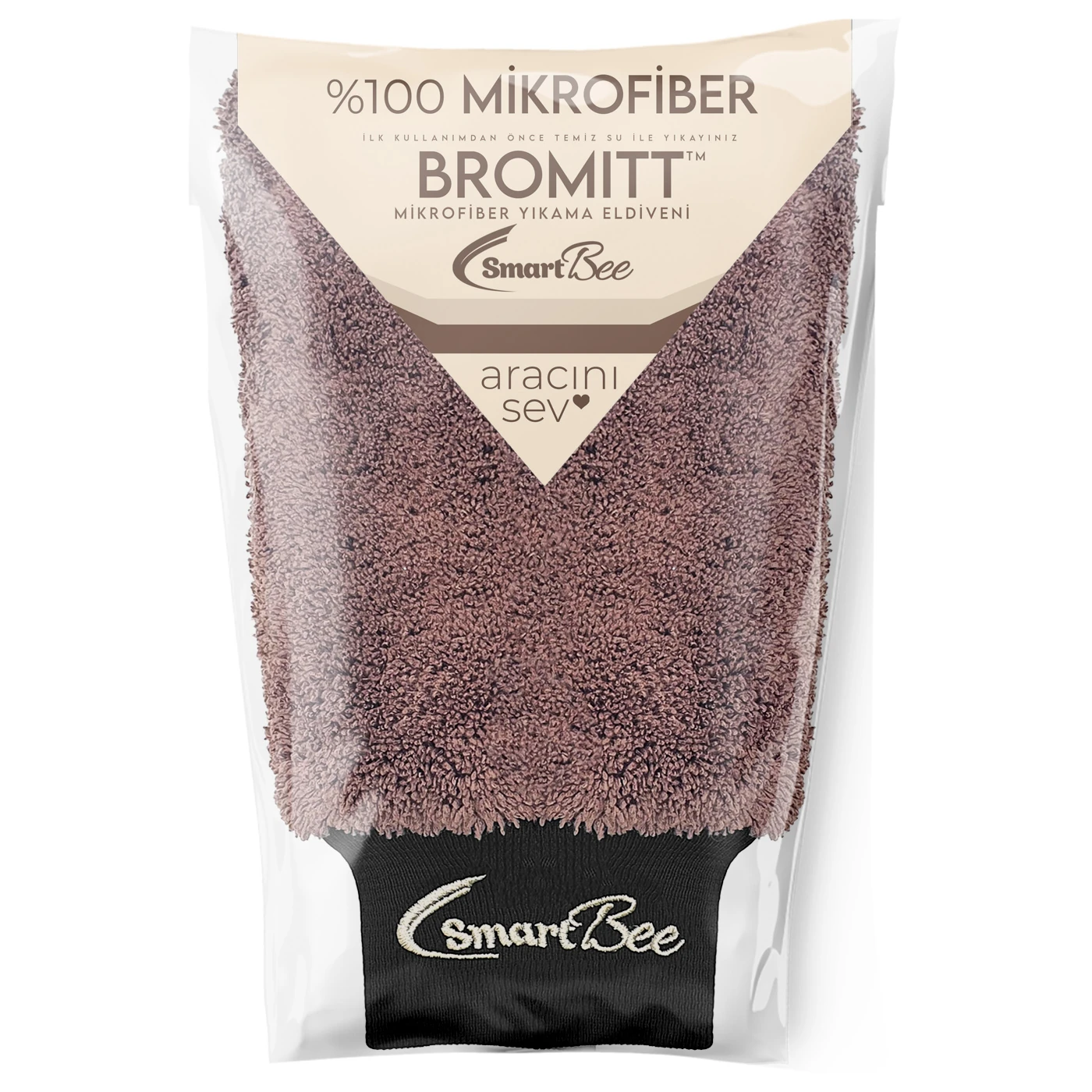 BROMITT %100 Mikrofiber Oto Yıkama Eldiveni