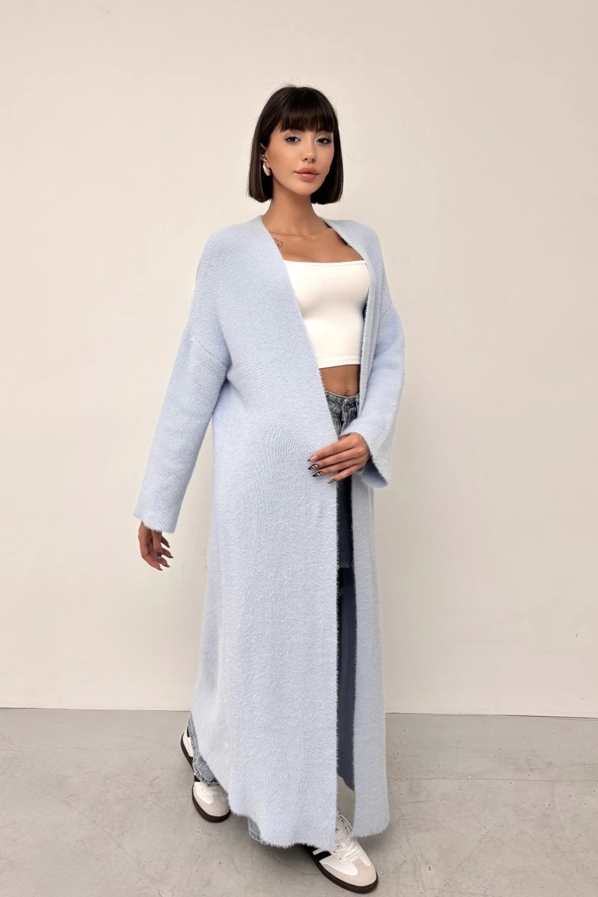 PONY UZUN TRİKO HIRKA