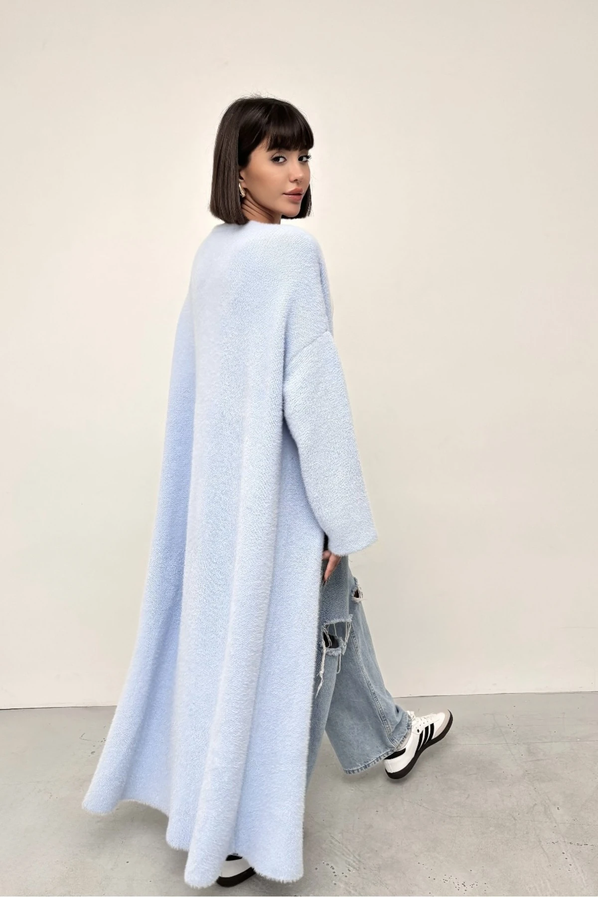 PONY UZUN TRİKO HIRKA