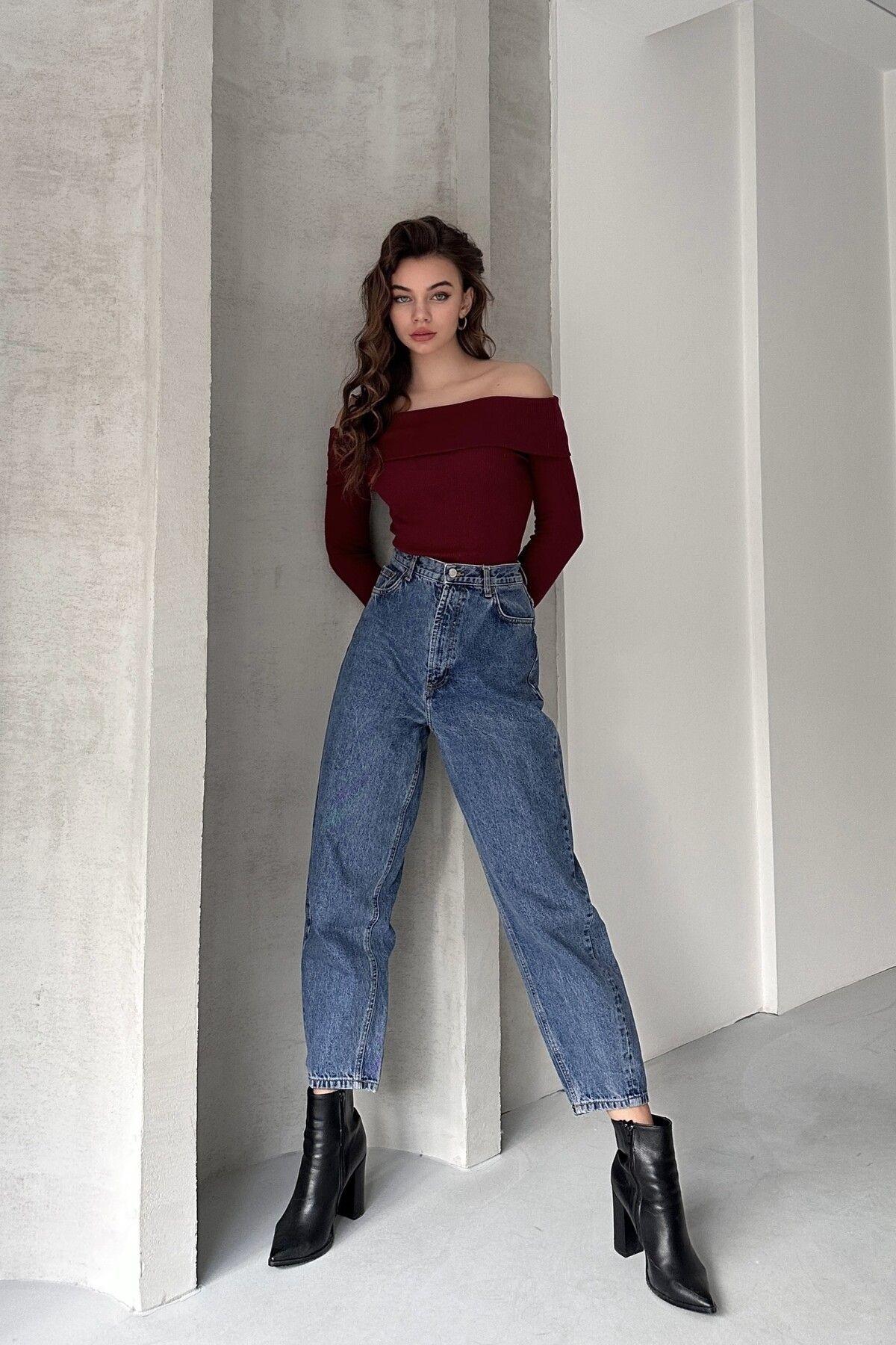 3' lü PAKET MADONNA YAKA KAŞKORSE BLUZ