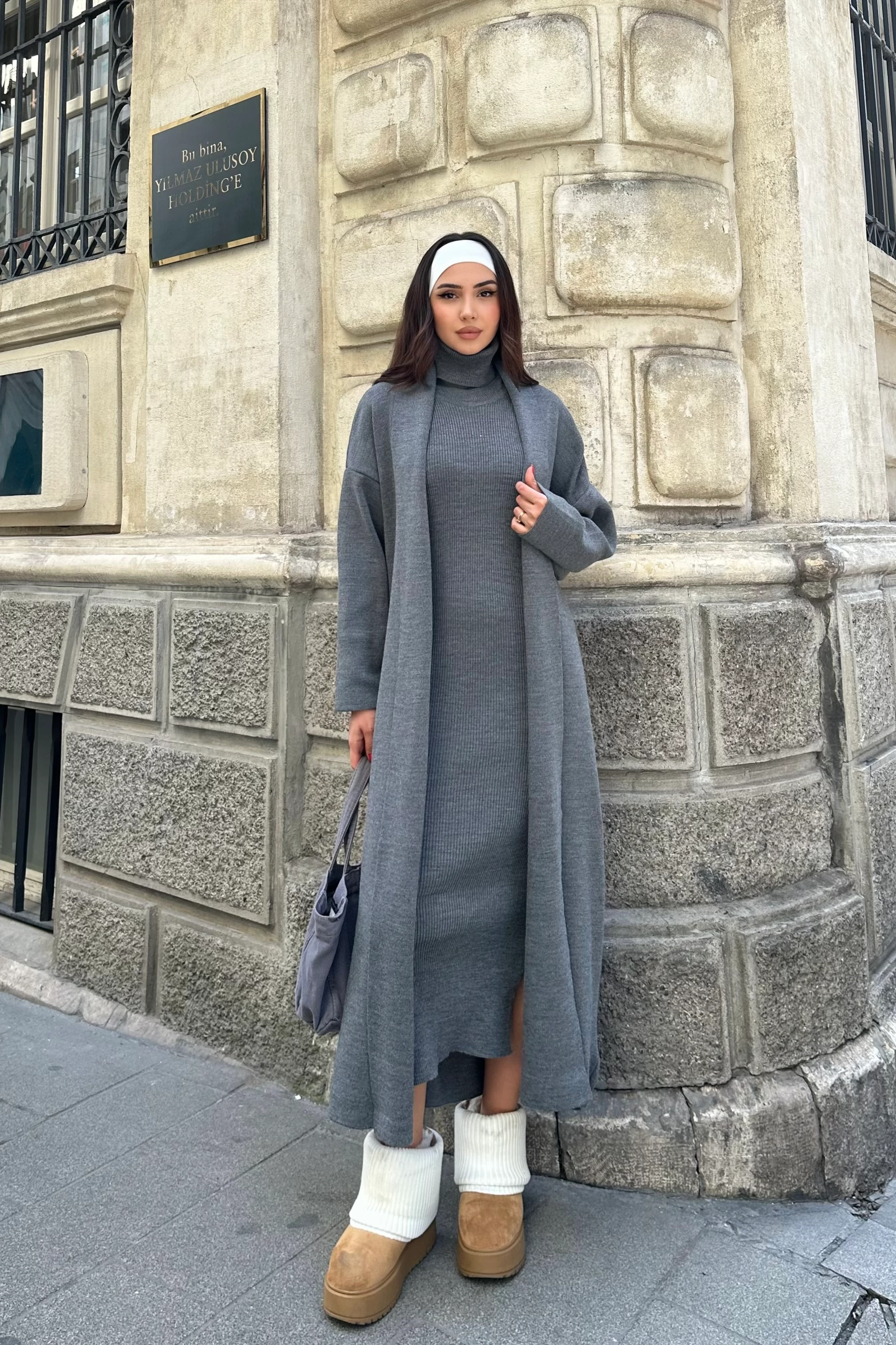 MİLLAN 2' li TRİKO TAKIM - füme