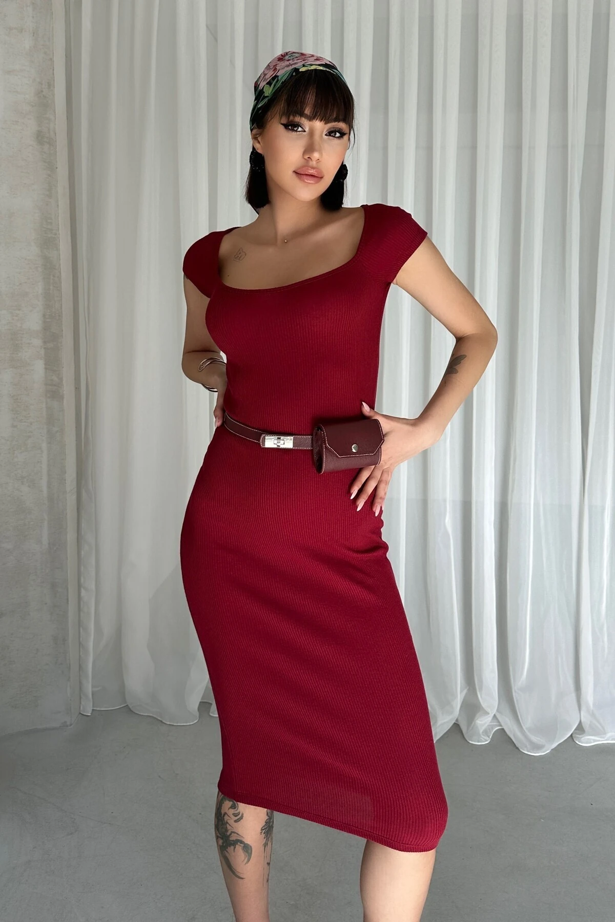 ANGEL KEMER, ÇANTA, ELBİSE 3' lü TAKIM