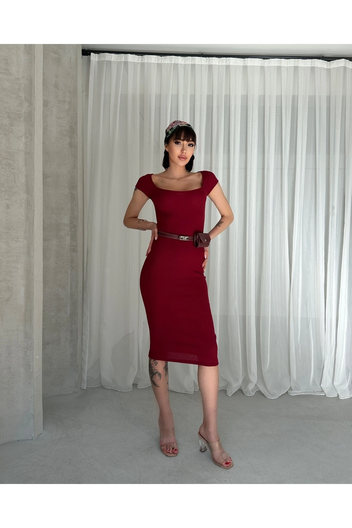 ANGEL KEMER, ÇANTA, ELBİSE 3' lü TAKIM