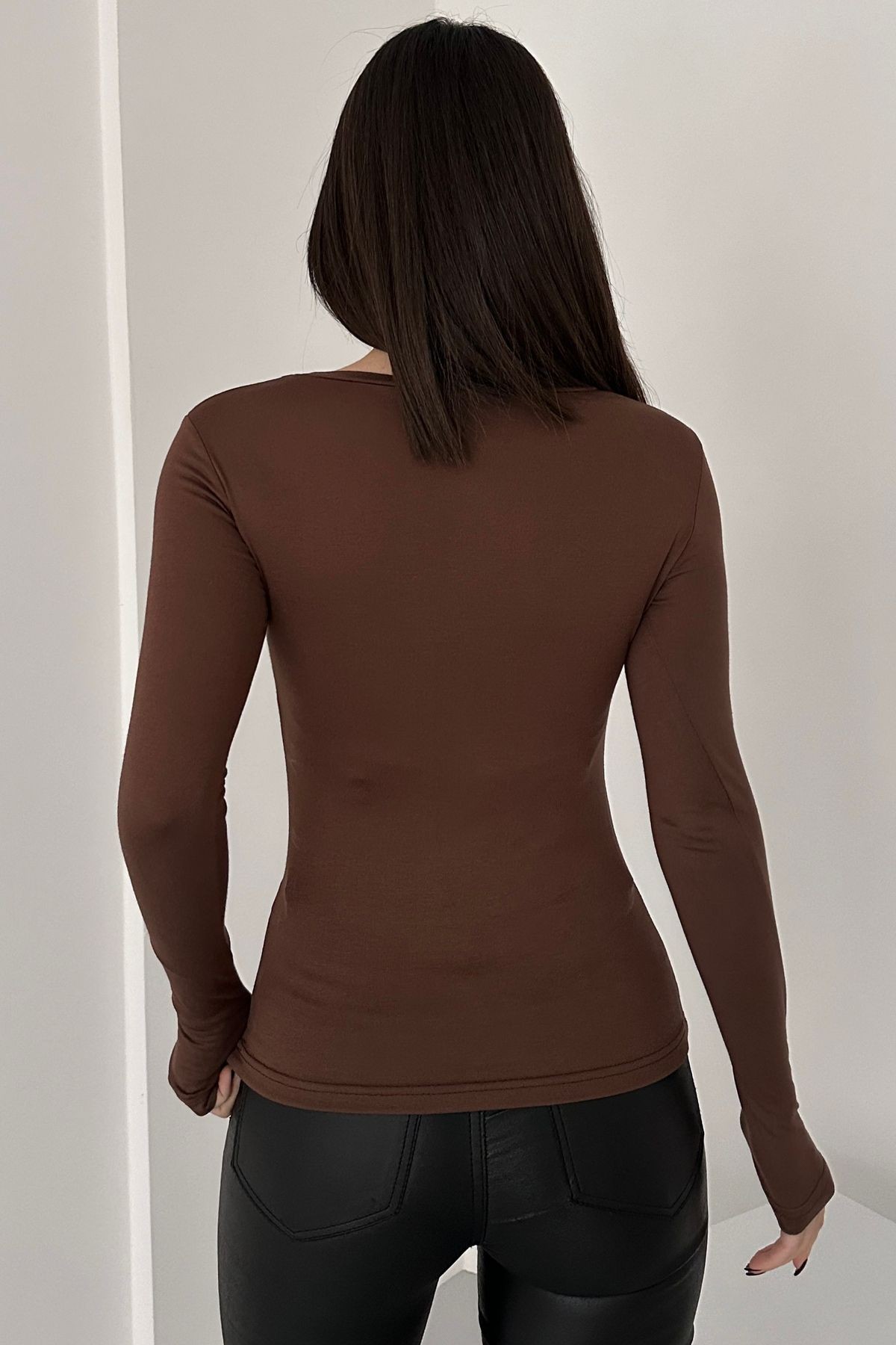 2' li PAKET Kadın Parmak Detaylı Body