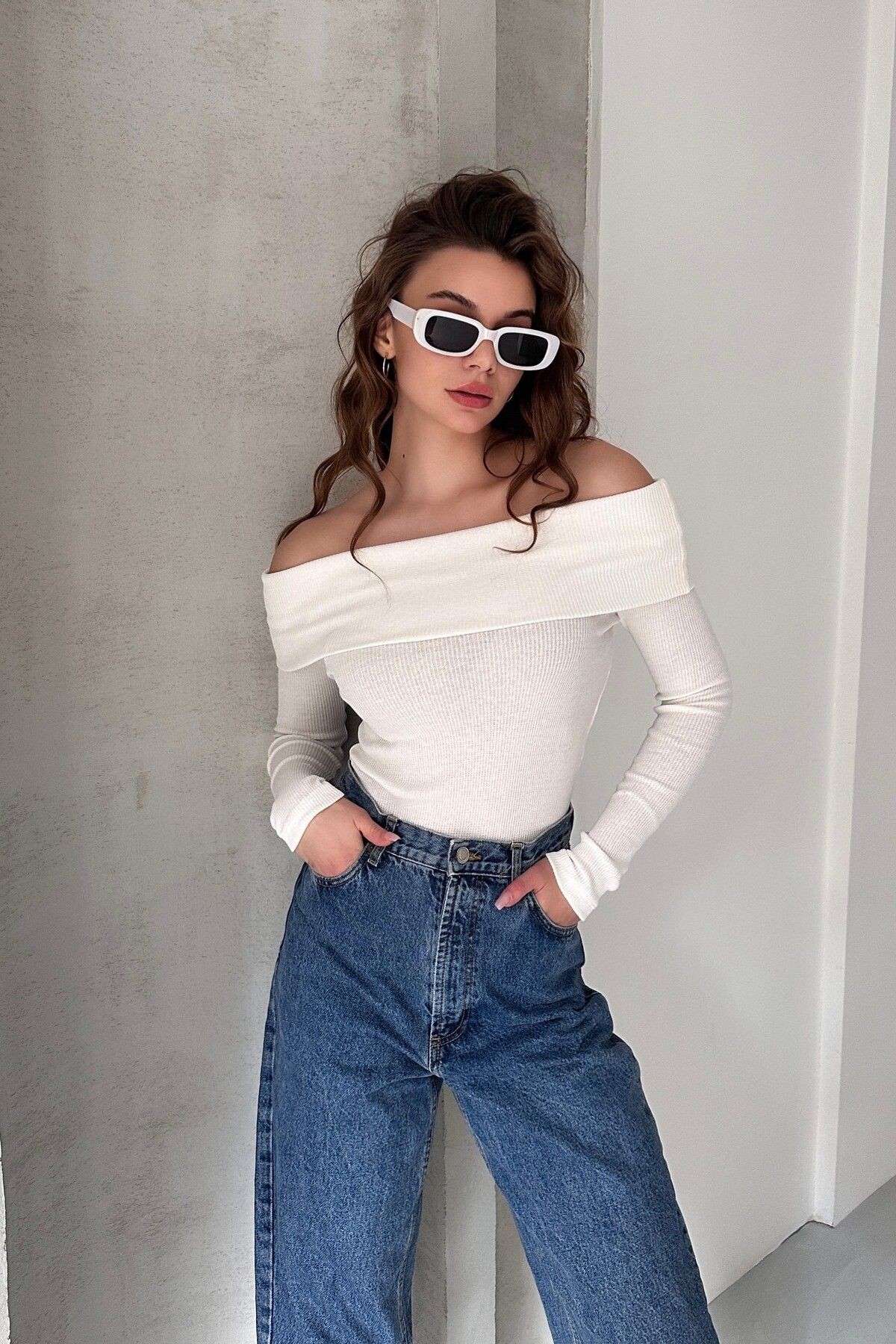 3' lü PAKET MADONNA YAKA KAŞKORSE BLUZ