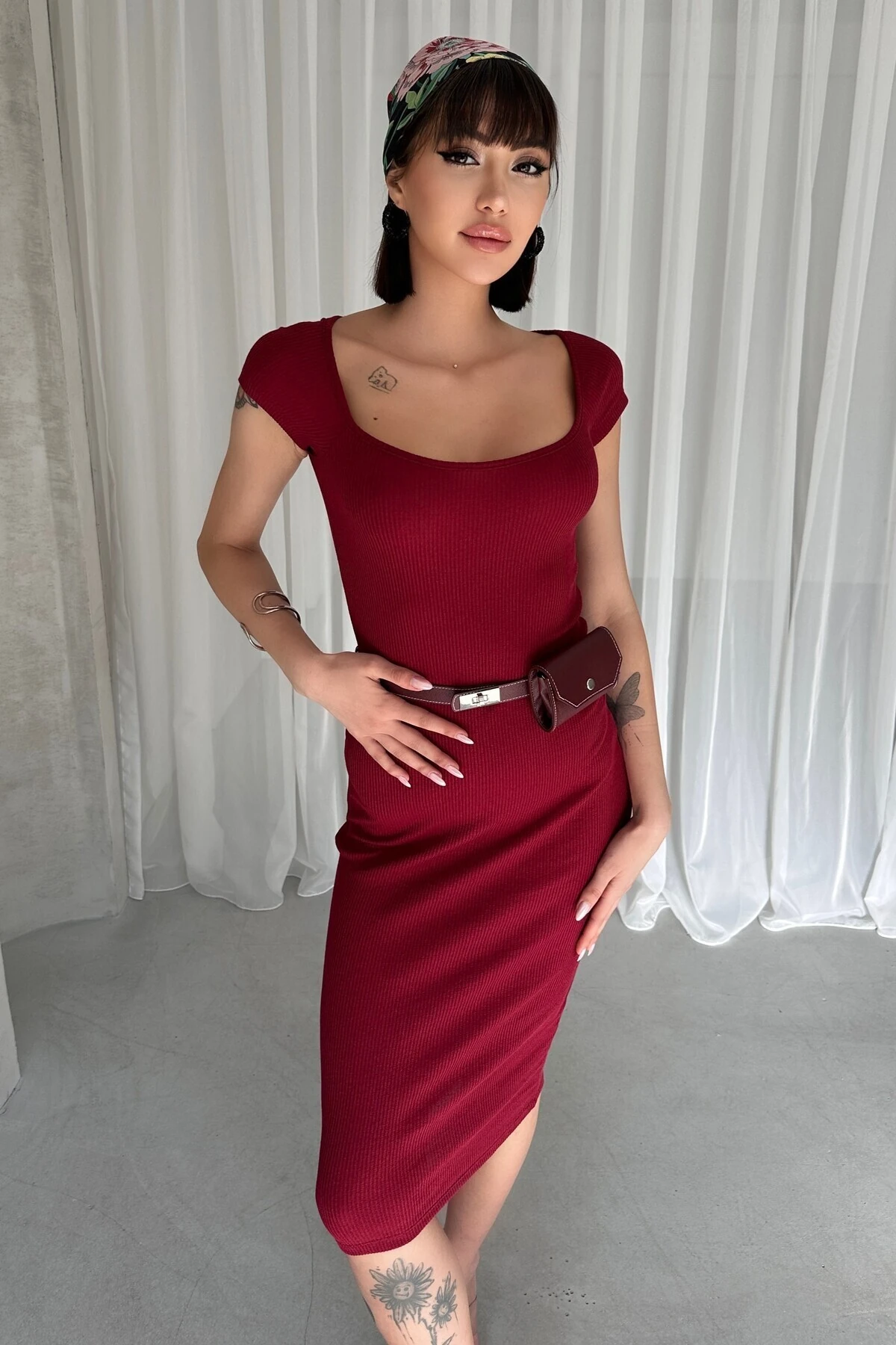 ANGEL KEMER, ÇANTA, ELBİSE 3' lü TAKIM