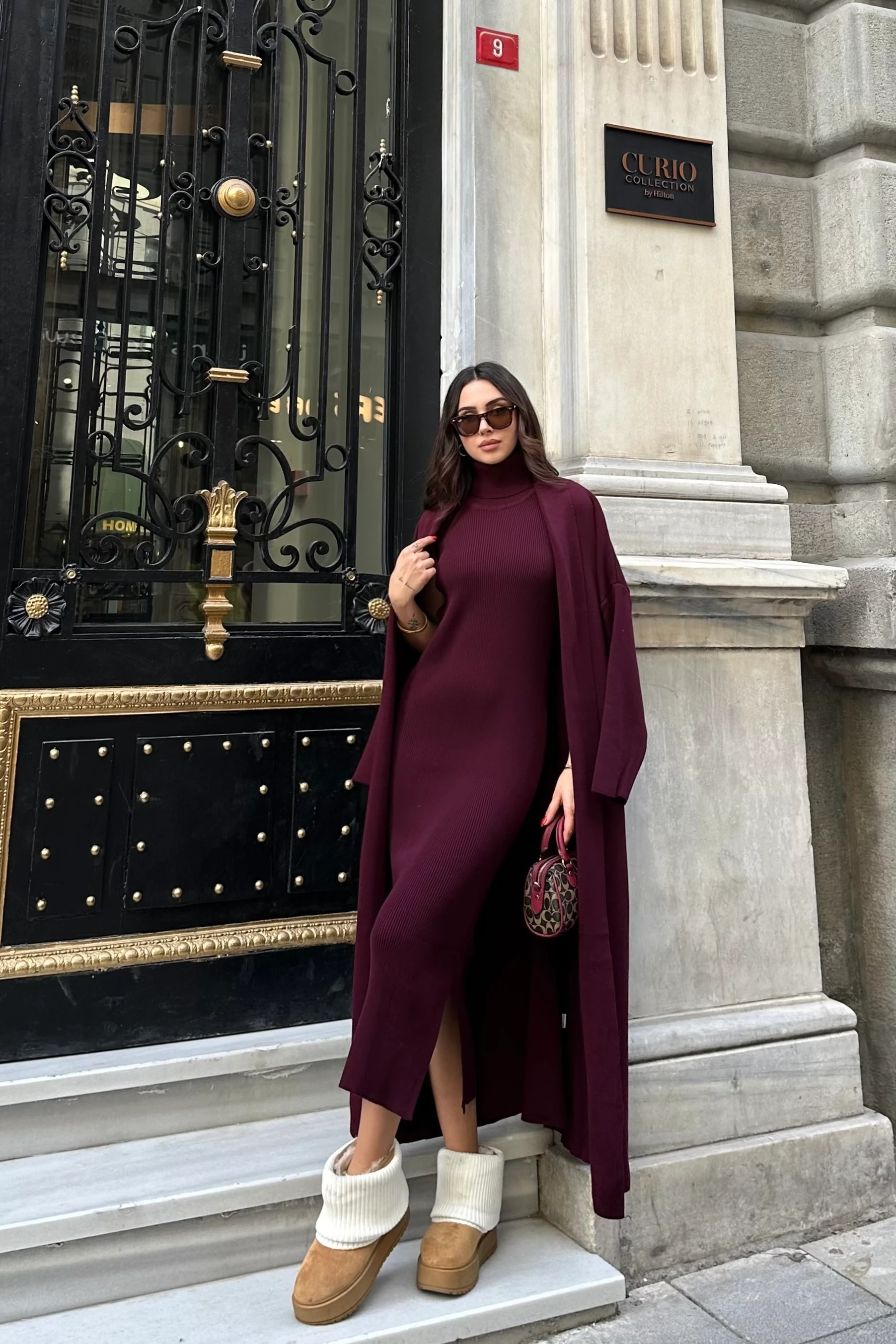 MİLLAN 2' li TRİKO TAKIM - bordo