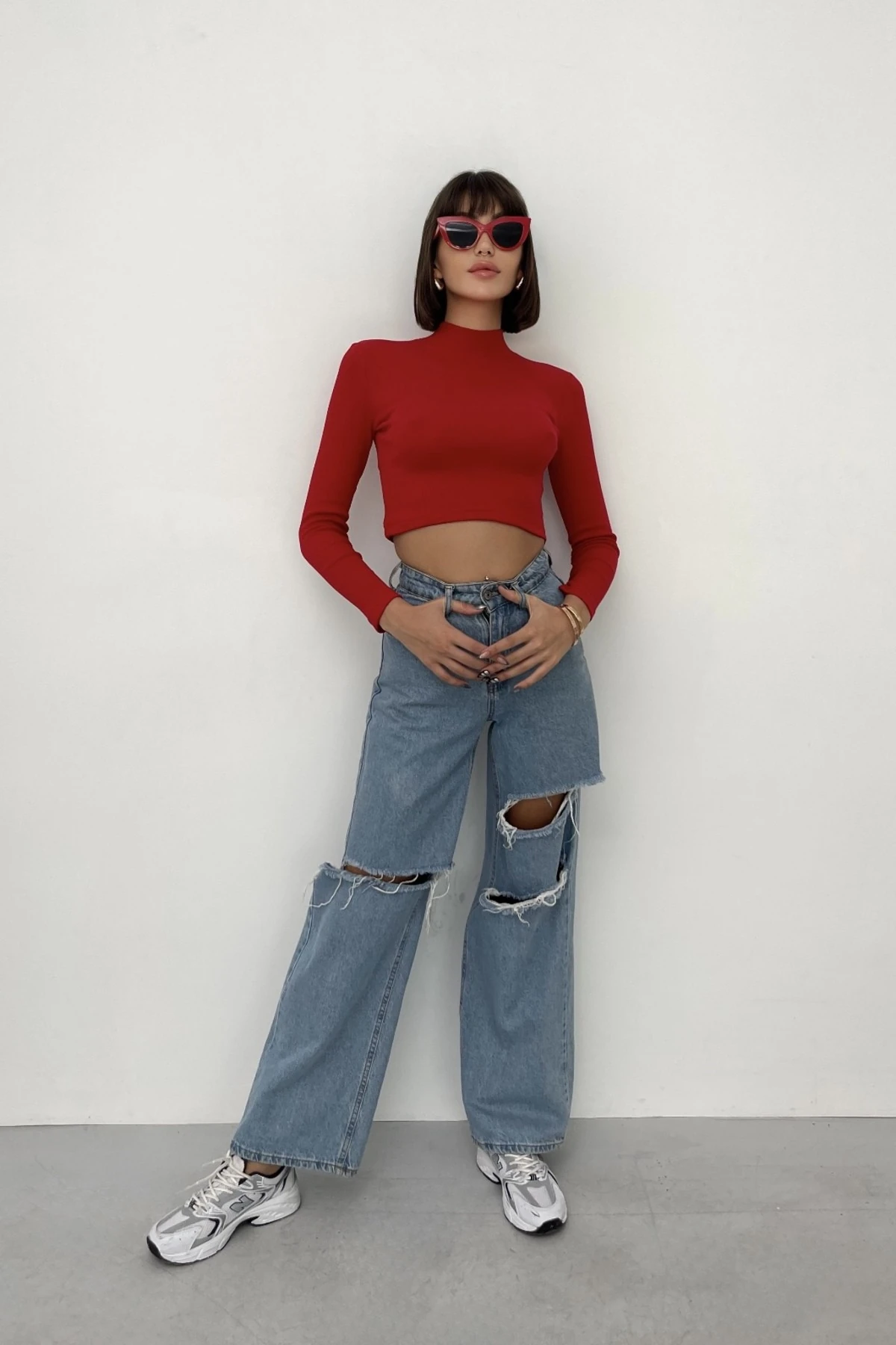 ALİCİA BALIKÇI YAKA UZUN KOL KAŞKORSE KAZAK