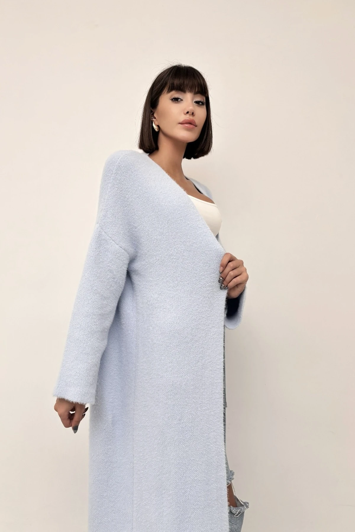 PONY UZUN TRİKO HIRKA