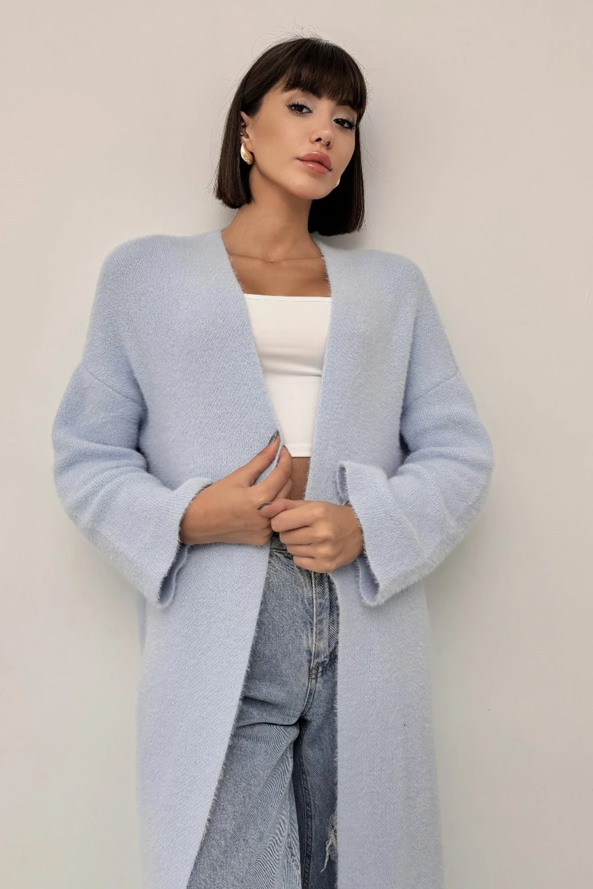 PONY UZUN TRİKO HIRKA