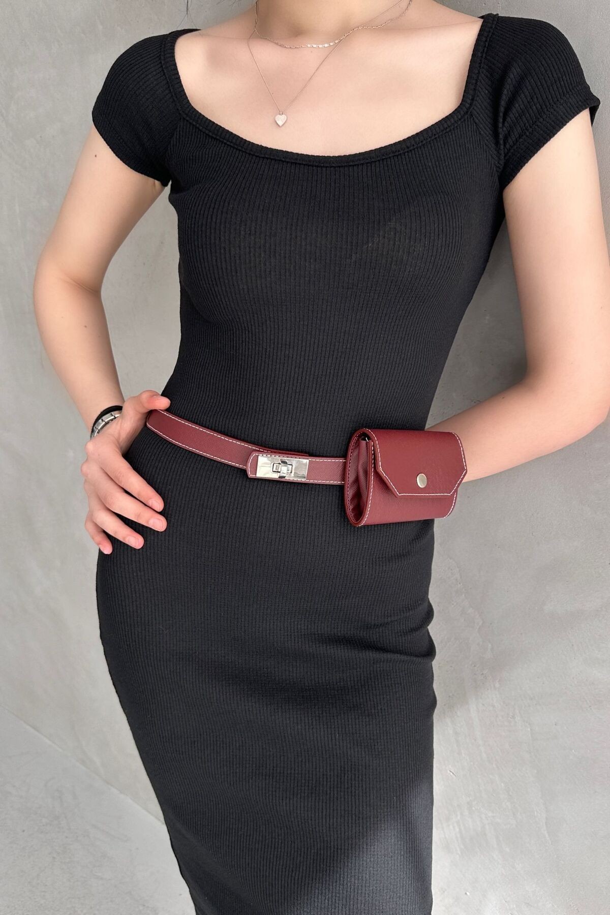 KELLY TASARIM AYARLANABİLİR KEMER ve ÇANTA TAKIM