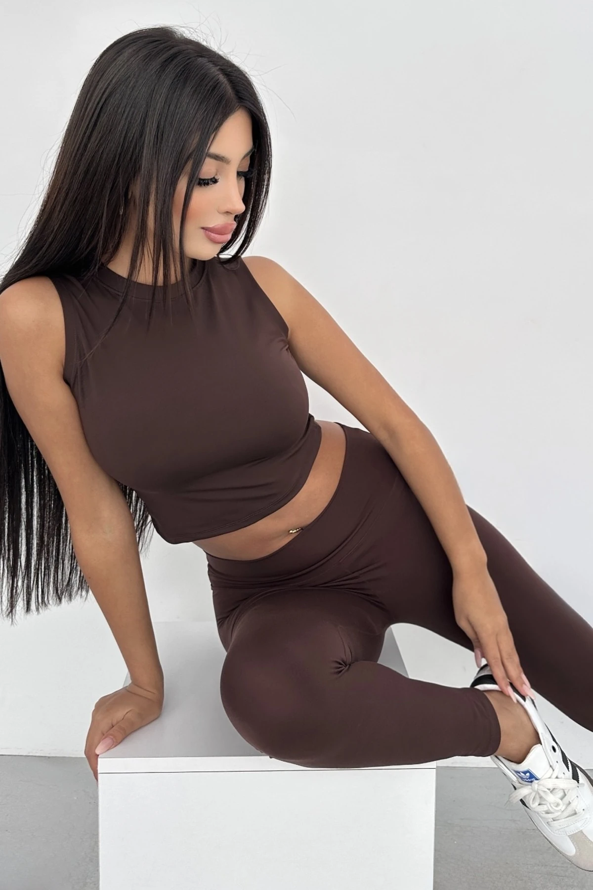 LUCY SPORTİVE MODAL TAKIM - acı kahve