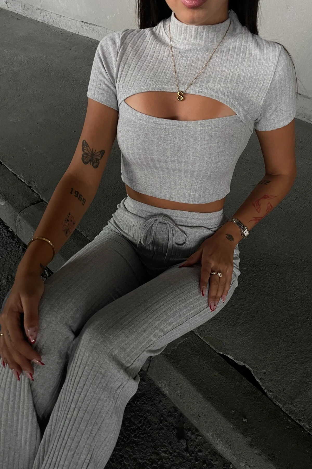 PENCERELİ DEKOLTE FİTİLLİ TAKIM