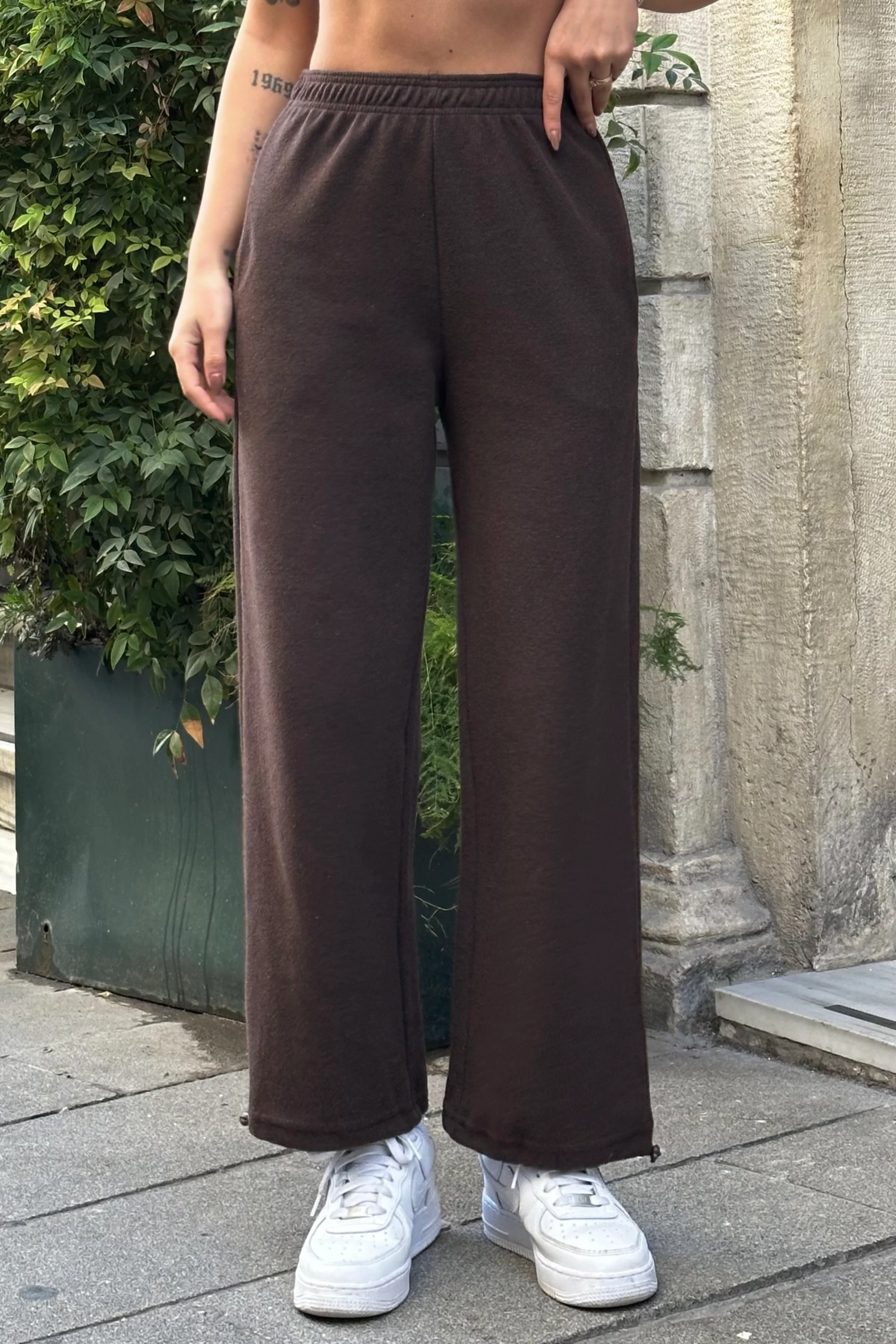 Beli Lastikli Jogger Paçası Ayarlanabilir Pantolon