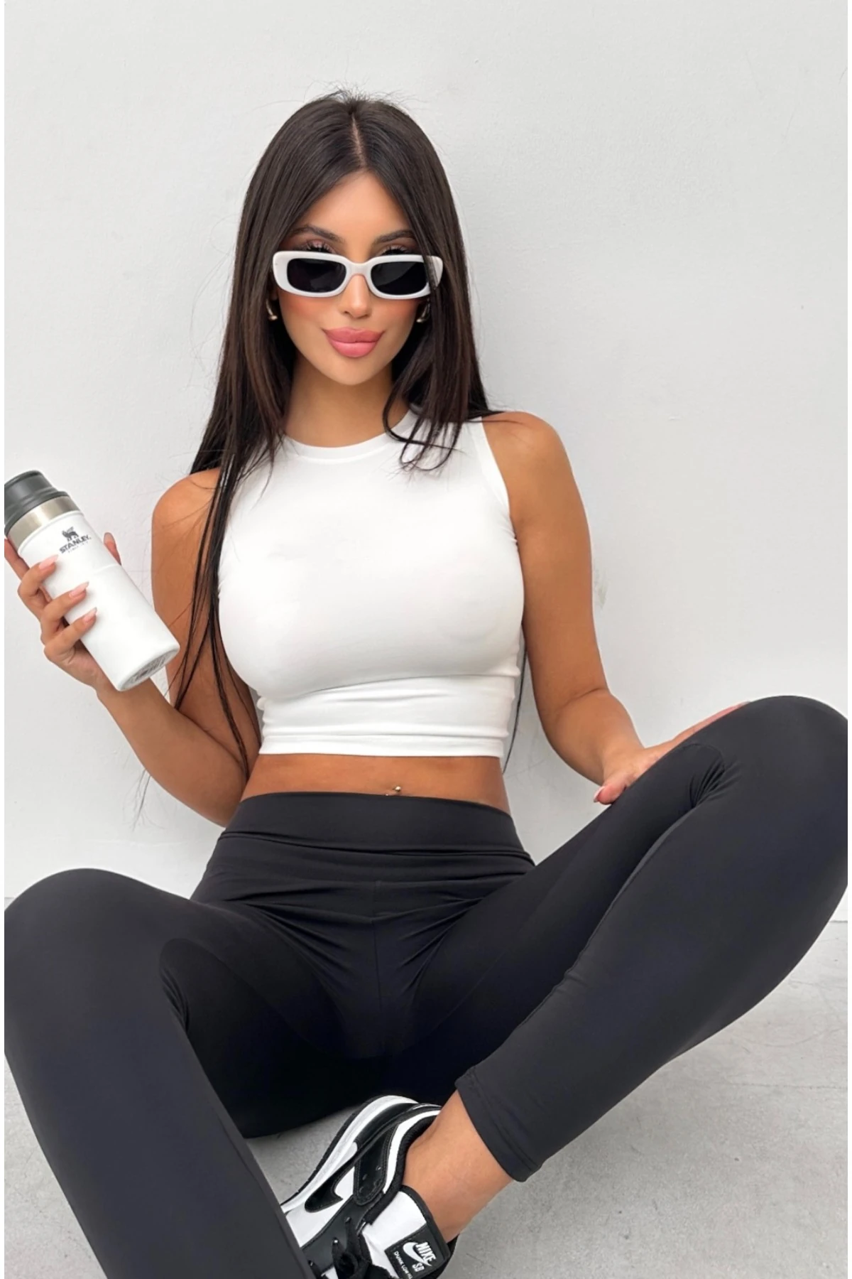 LUCY SPORTİVE MODAL TAKIM - BEYAZ/SİYAH