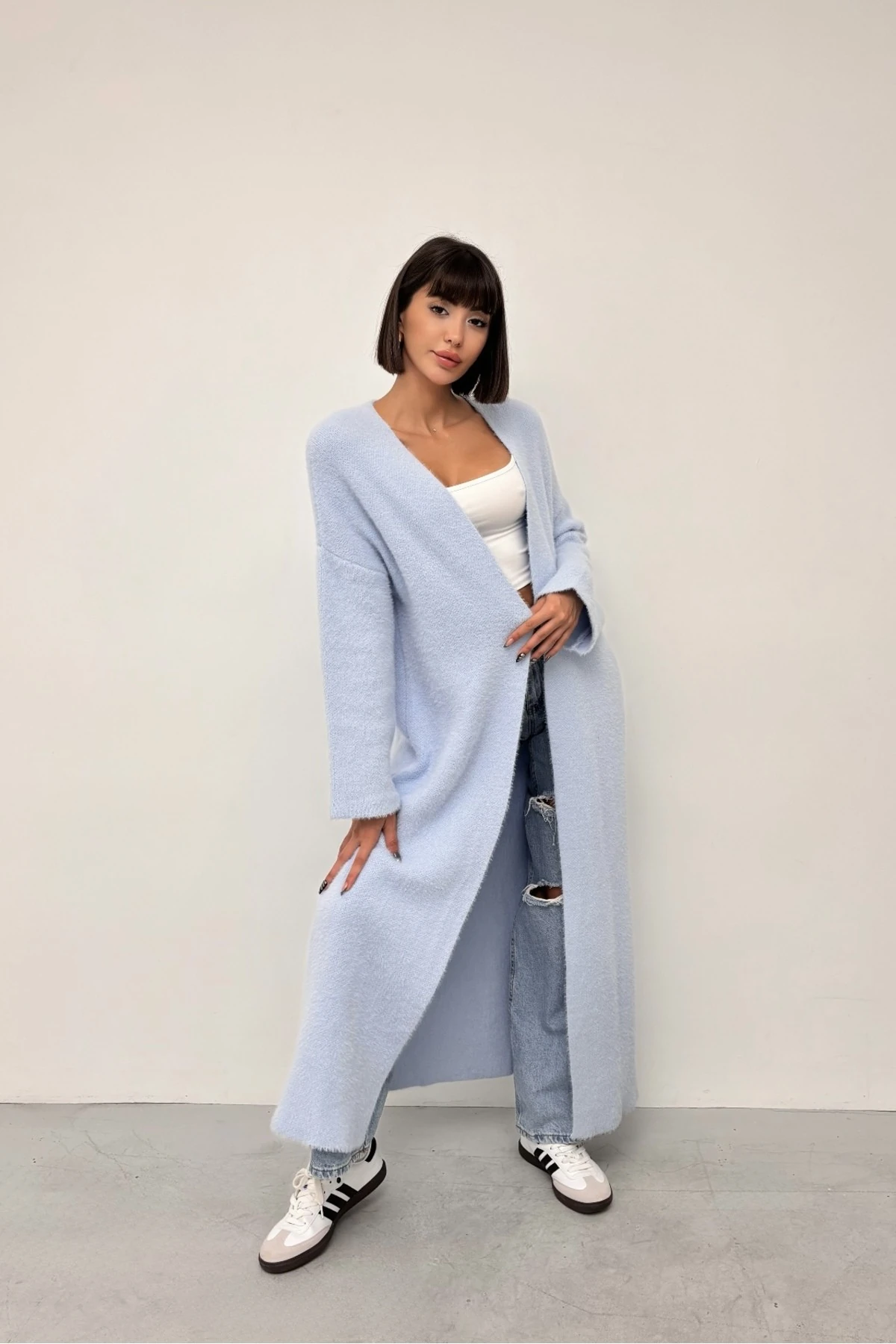 PONY UZUN TRİKO HIRKA