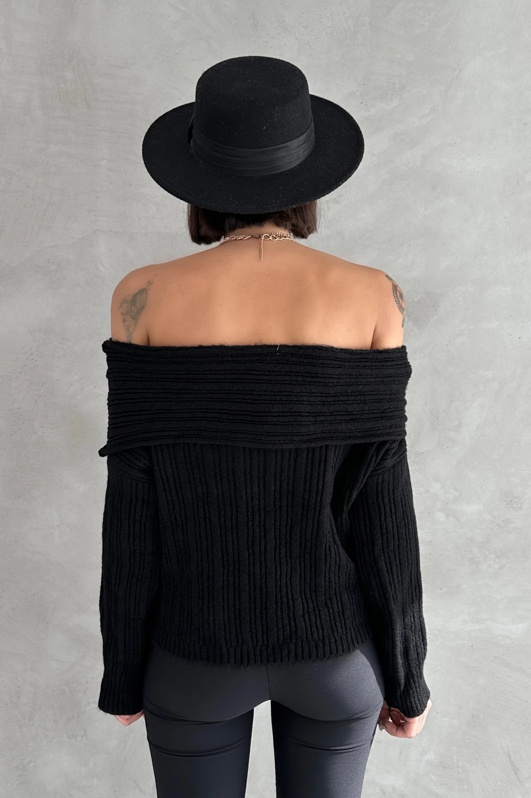 JOLİE MADONNA YAKA TRİKO KAZAK