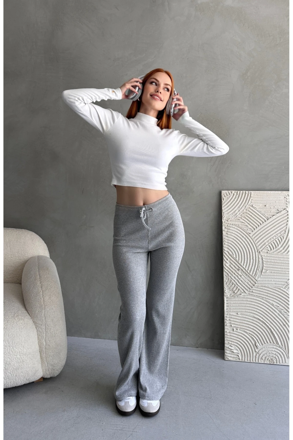 KUŞ GÖZÜ KAŞKORSE PANTOLON