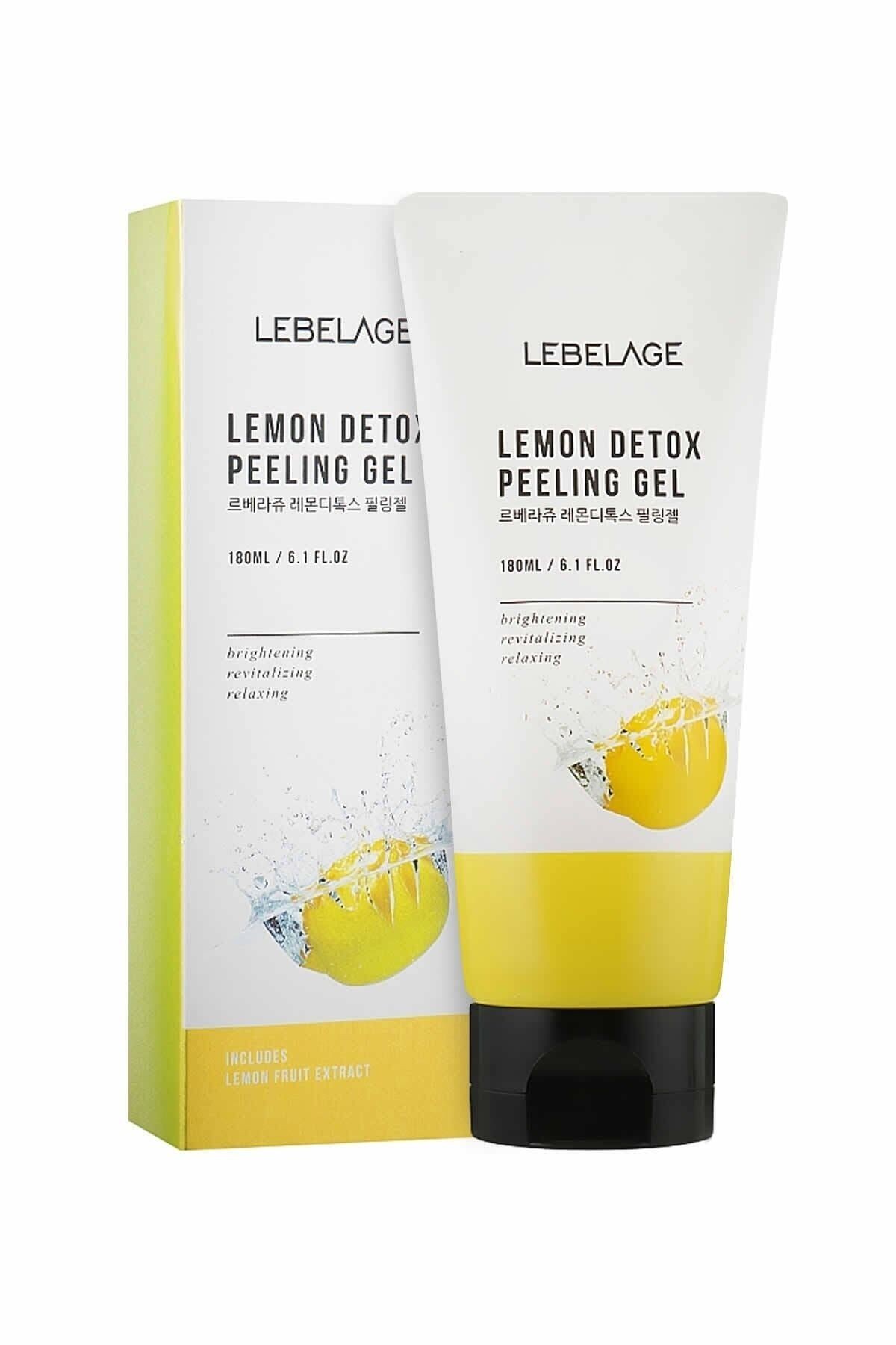 Aydınlatıcı, Canlandırıcı Detox Etkisi Detox Peeling Jel Lemon Detox Peeling Gel