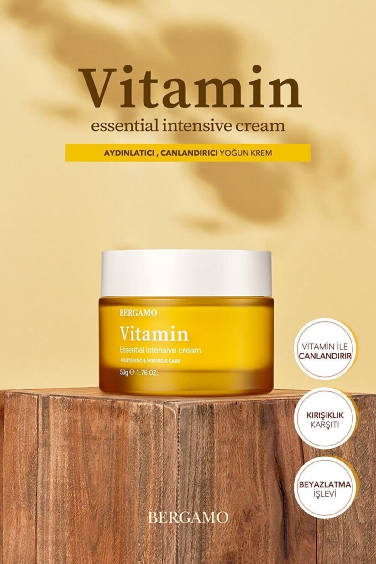 Essential Intensive Cream Vitamin ( Aydınlatıcı Ve Kırışıklık Karşıtı )