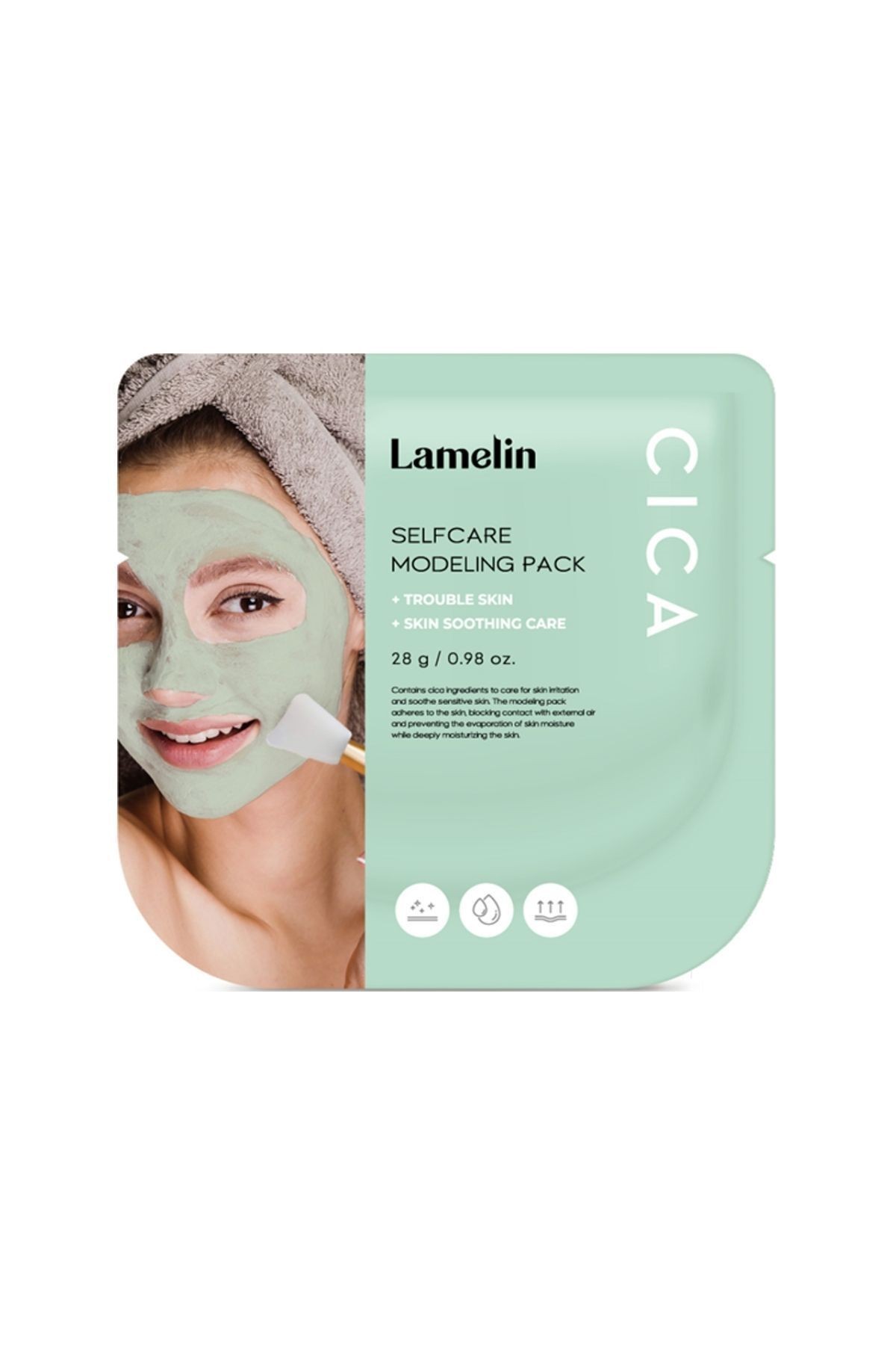 Yatıştırıcı Cica Tek Kullanımlık Modelling Maske Seti Lamelin Modelling Pack