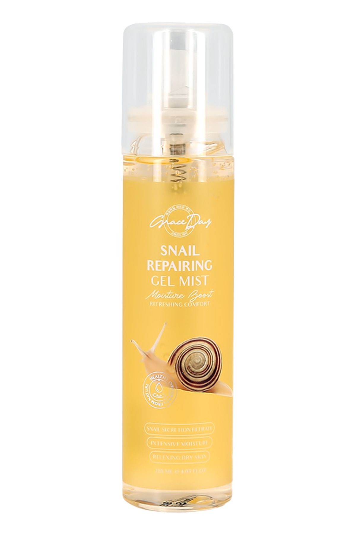 Salyangoz Filtratı İçeren Nemlendirici Onarıcı Jel Sprey Grace Day Snail Repairing Gel Mist 120ml