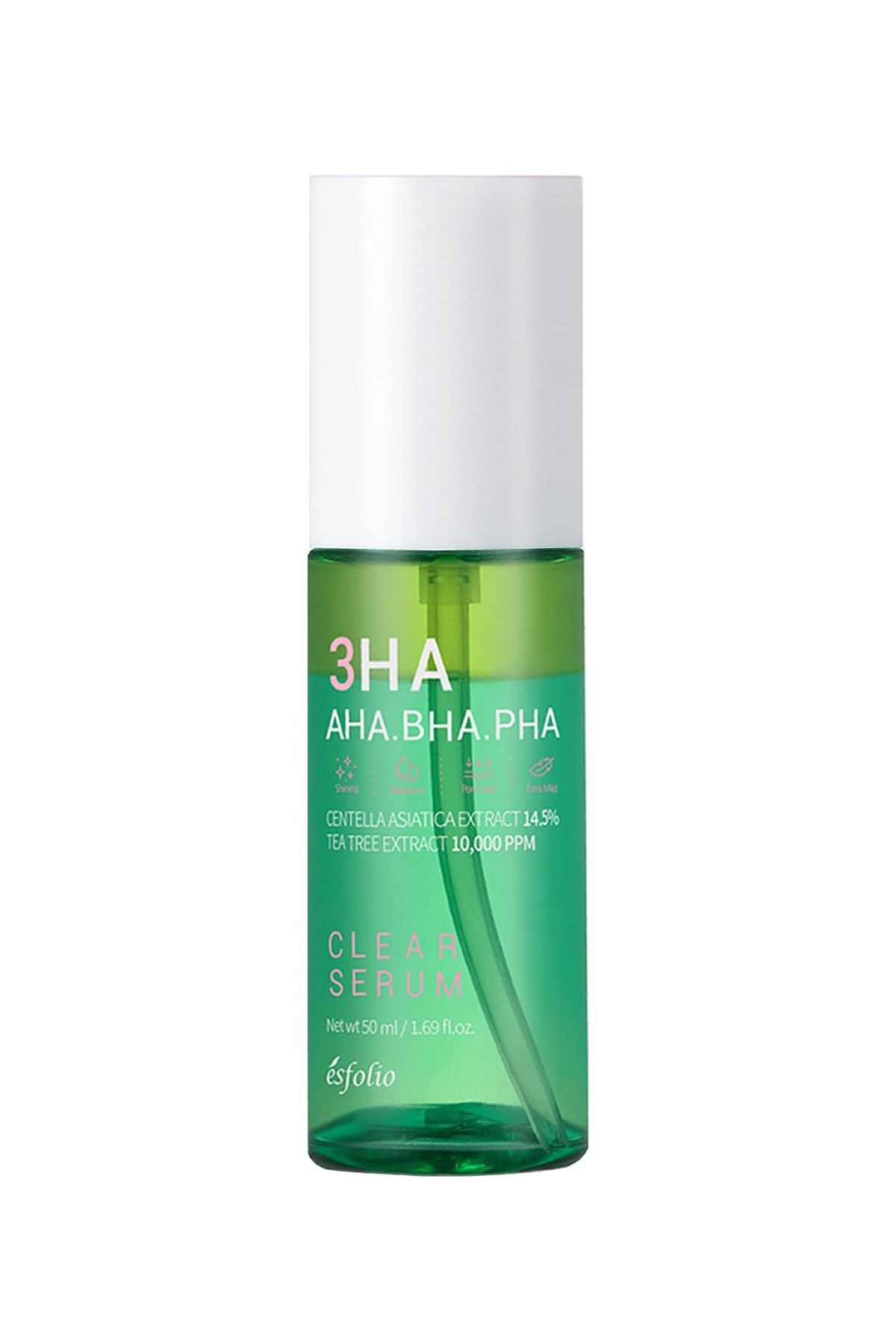 %14 Centella Içeren Gözenek ve Akne Karşıtı Serum 3ha Clear Serum