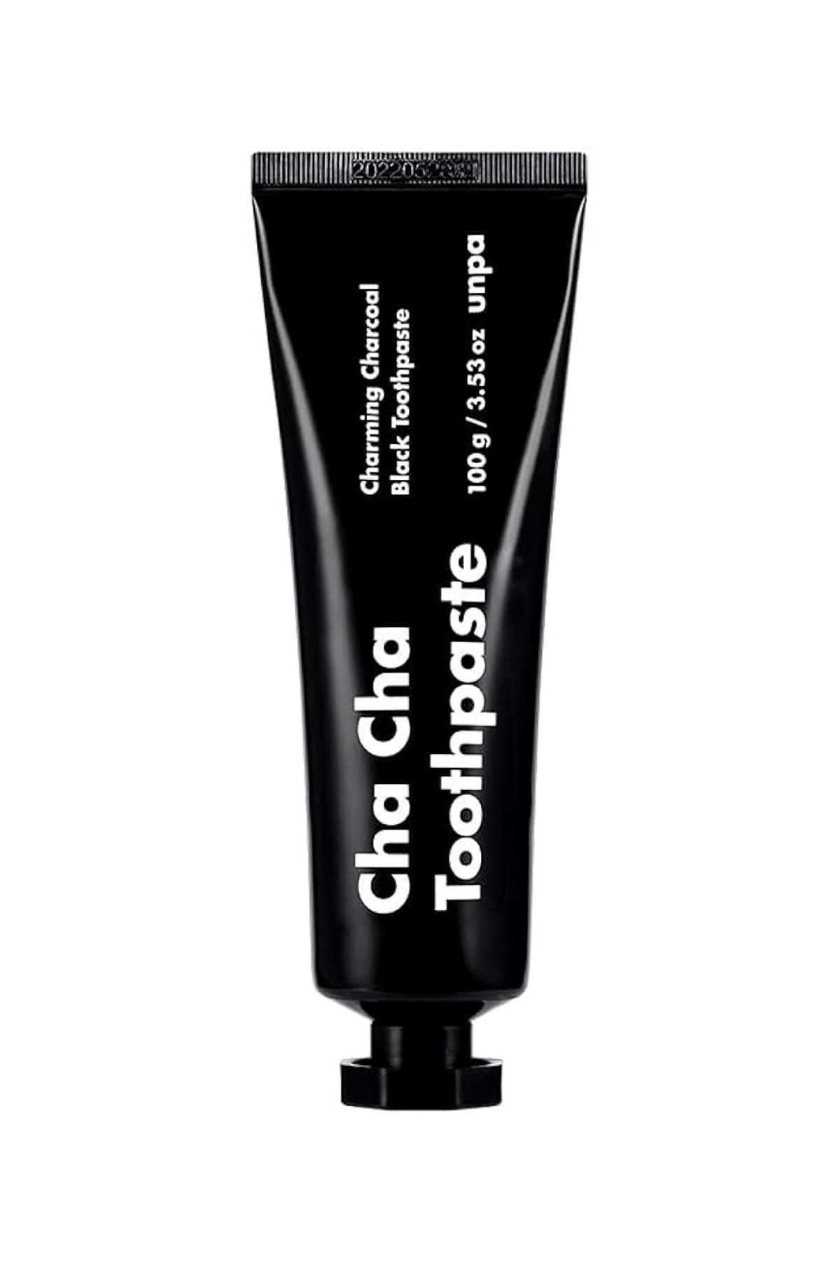 Kömürlü Vegan Diş Beyazlatıcı Kahve Lekelerinde Etkili Kore Diş macunu UNPA Cha Cha Black Toothpaste