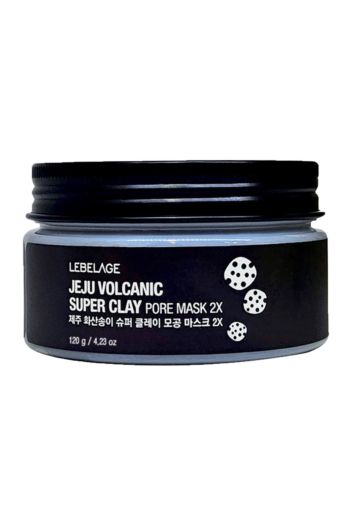 Volkanik Kil Maskesi Gözenek ve Siyah Nokta Lebelage Jeju Volcanic Super Clay Pore Mask 100ml