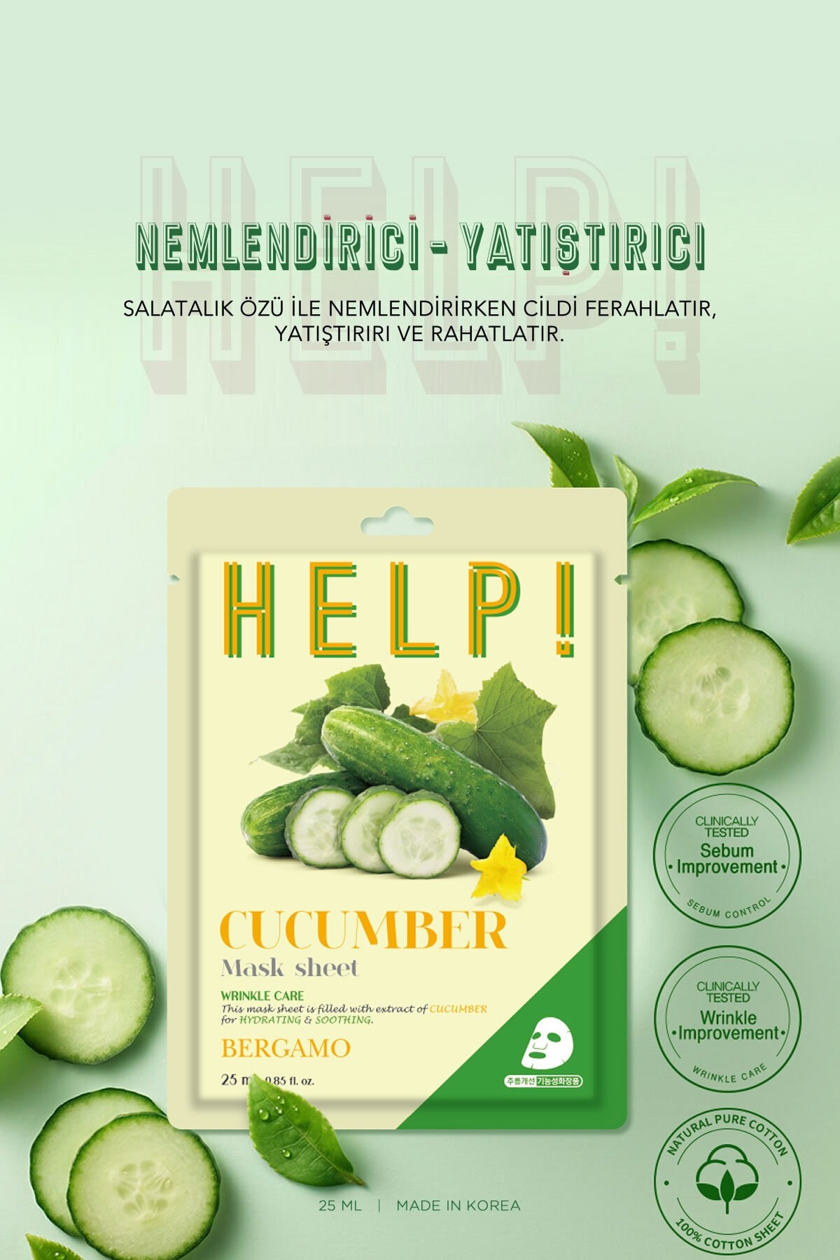Help! Maske Serisi 8'li Fırsat Paketi Help! Mask