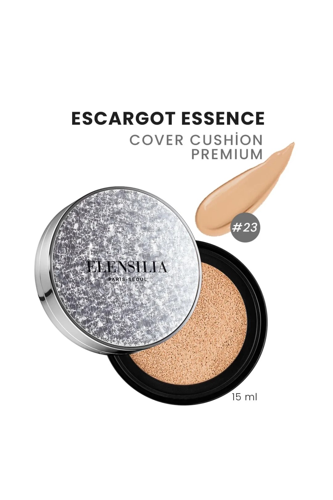 Özel Koleksiyon Elensilia Premium Crystal Cover Cushion Kore Fondöten - 23