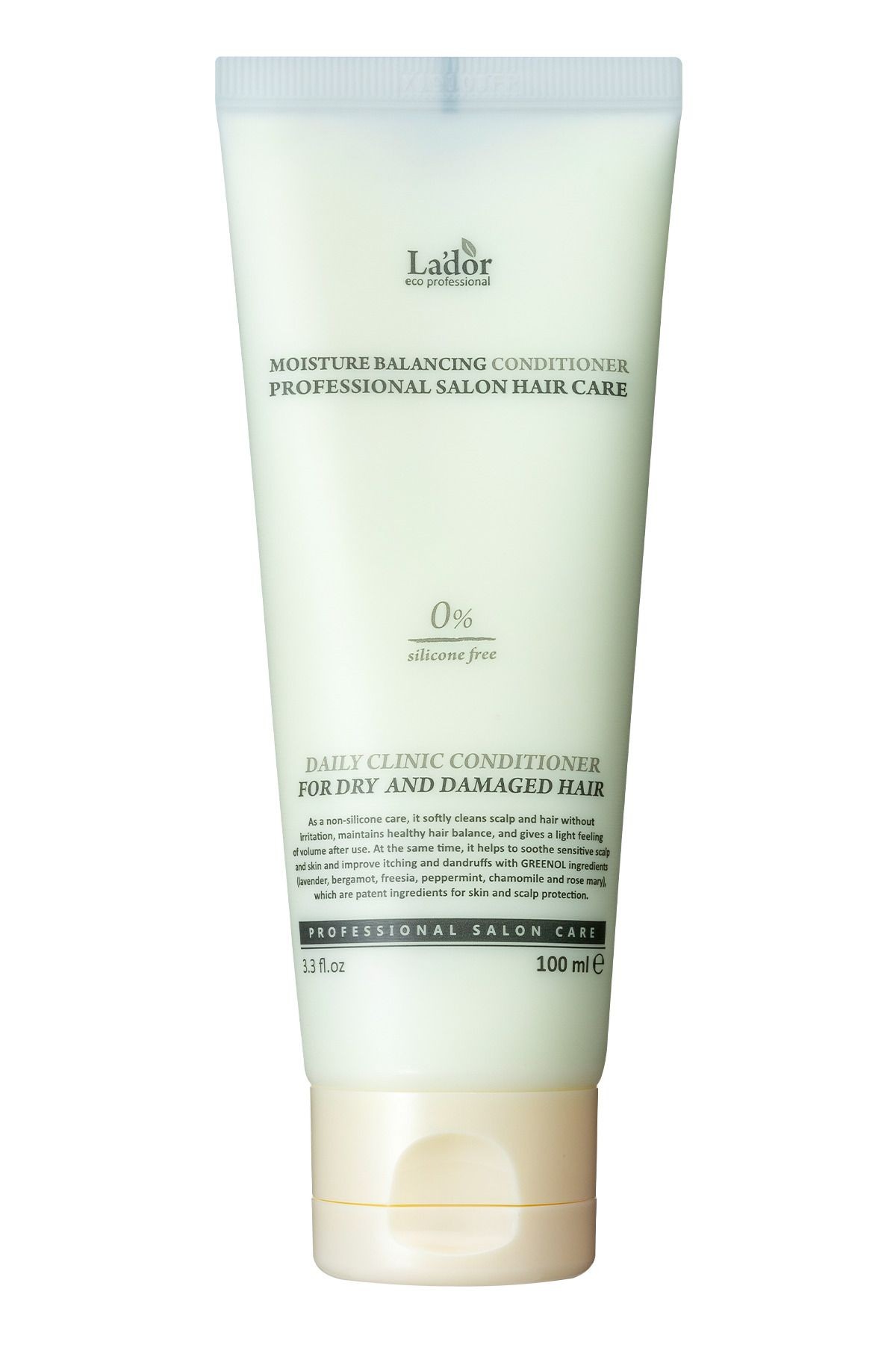 Hassas Saç Derisi, Yıpranmış Saçlara Silikonsuz Saç Kremi LADOR Moisture Balancing Conditioner 100ml