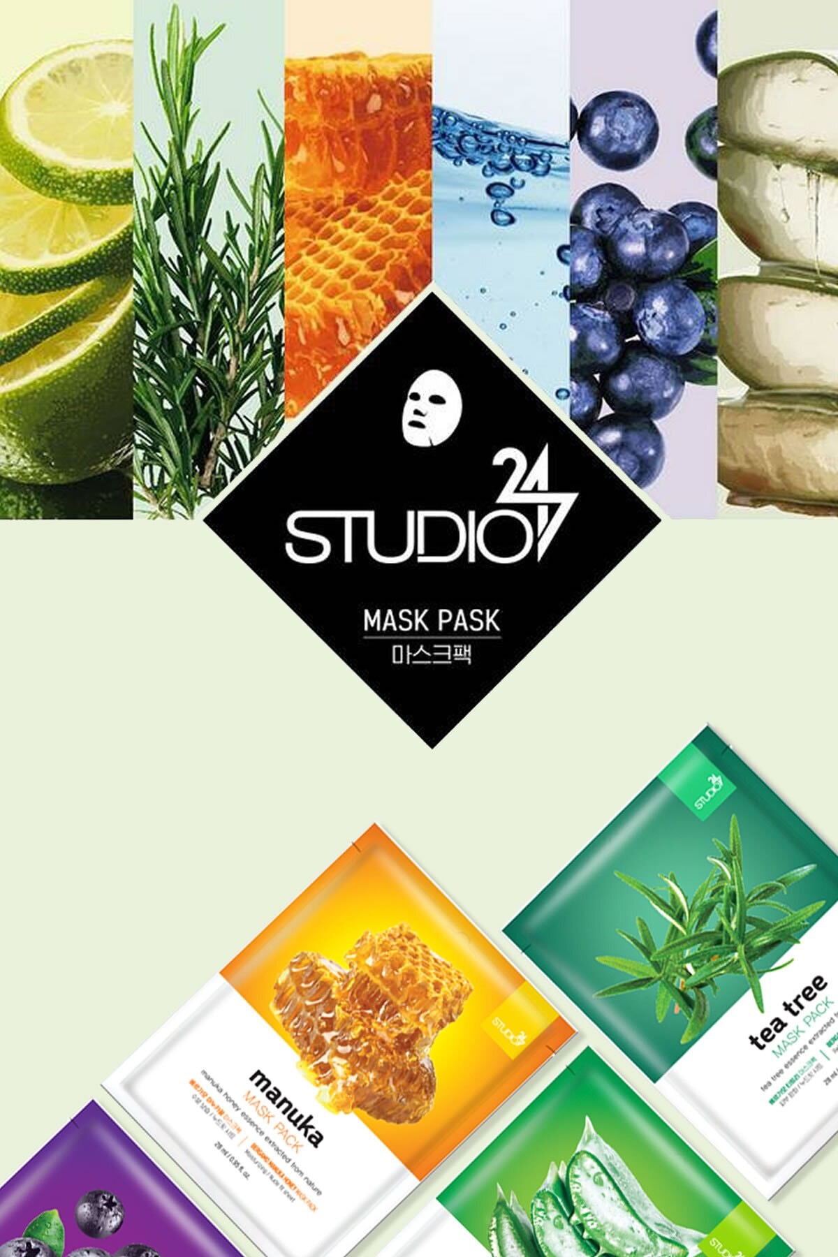 Canlandırıcı, Antioksidan Etkili Ve Nemlendirici Doğal Acai Berry Maske Studio247