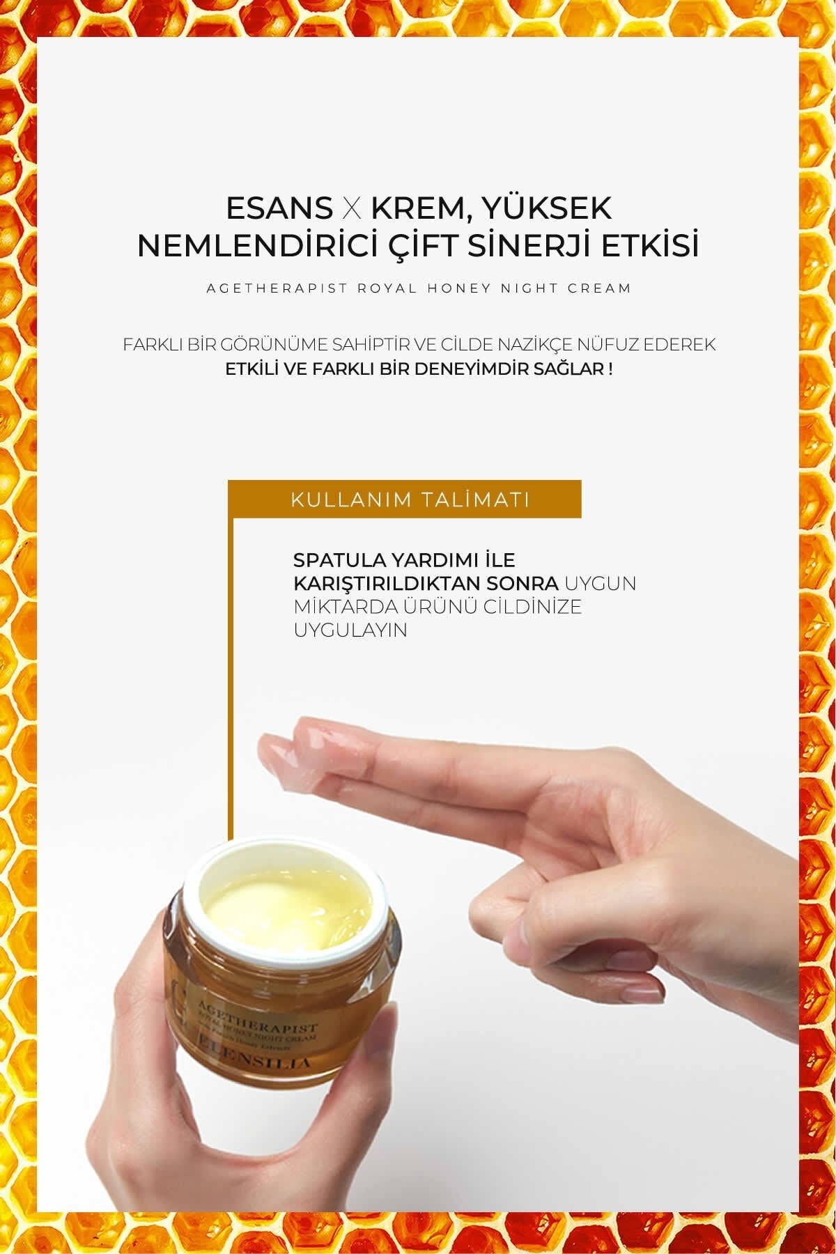 Elensilia %80 Fransız Kolajeni Içeren Sıkılaştırıcı, Besleyici Bakım Kremi Age Therapist Collagen & Gold Cream
