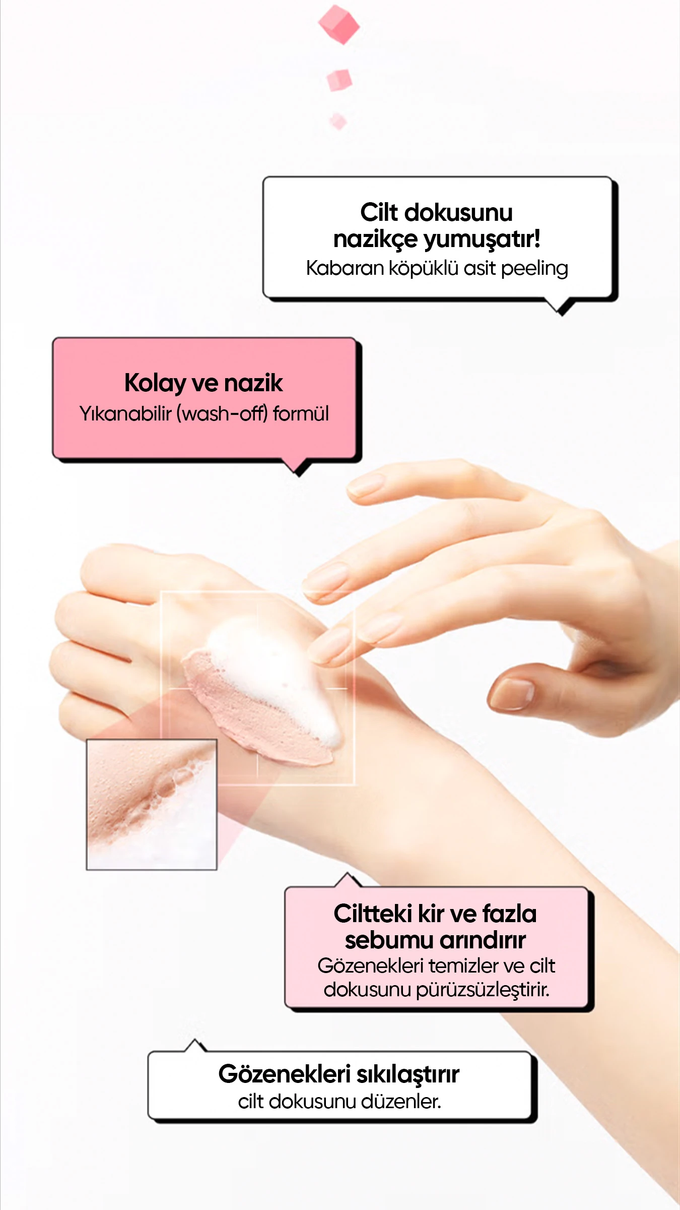 PDRN Somon Dna Yenileyici Köpüren Maske Peeling PDRN o2 Peel X4 Adet