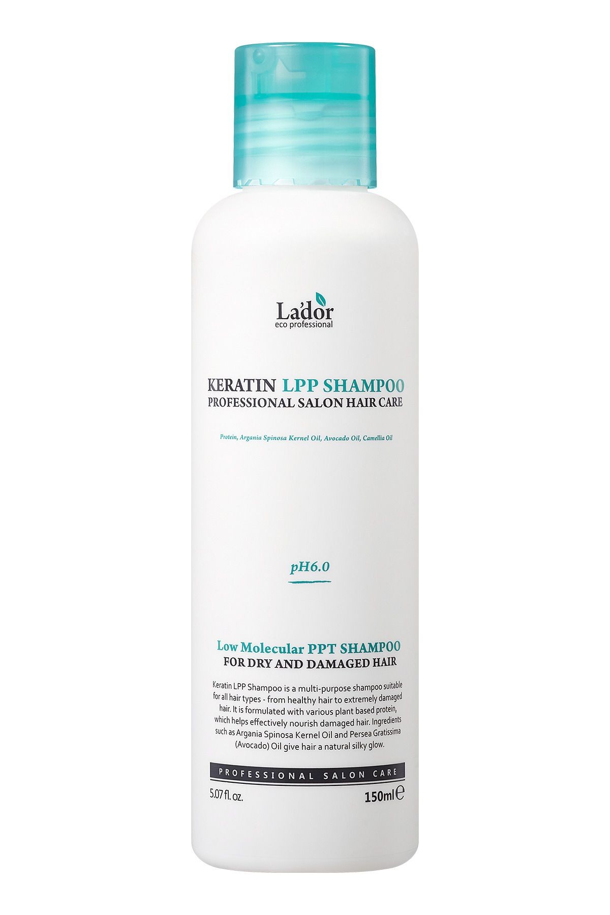 Kuru Ve Hasarlı Saçlar Için Profesyonel Bakım Şampuanı Lpp Keratin Shampoo 150ml