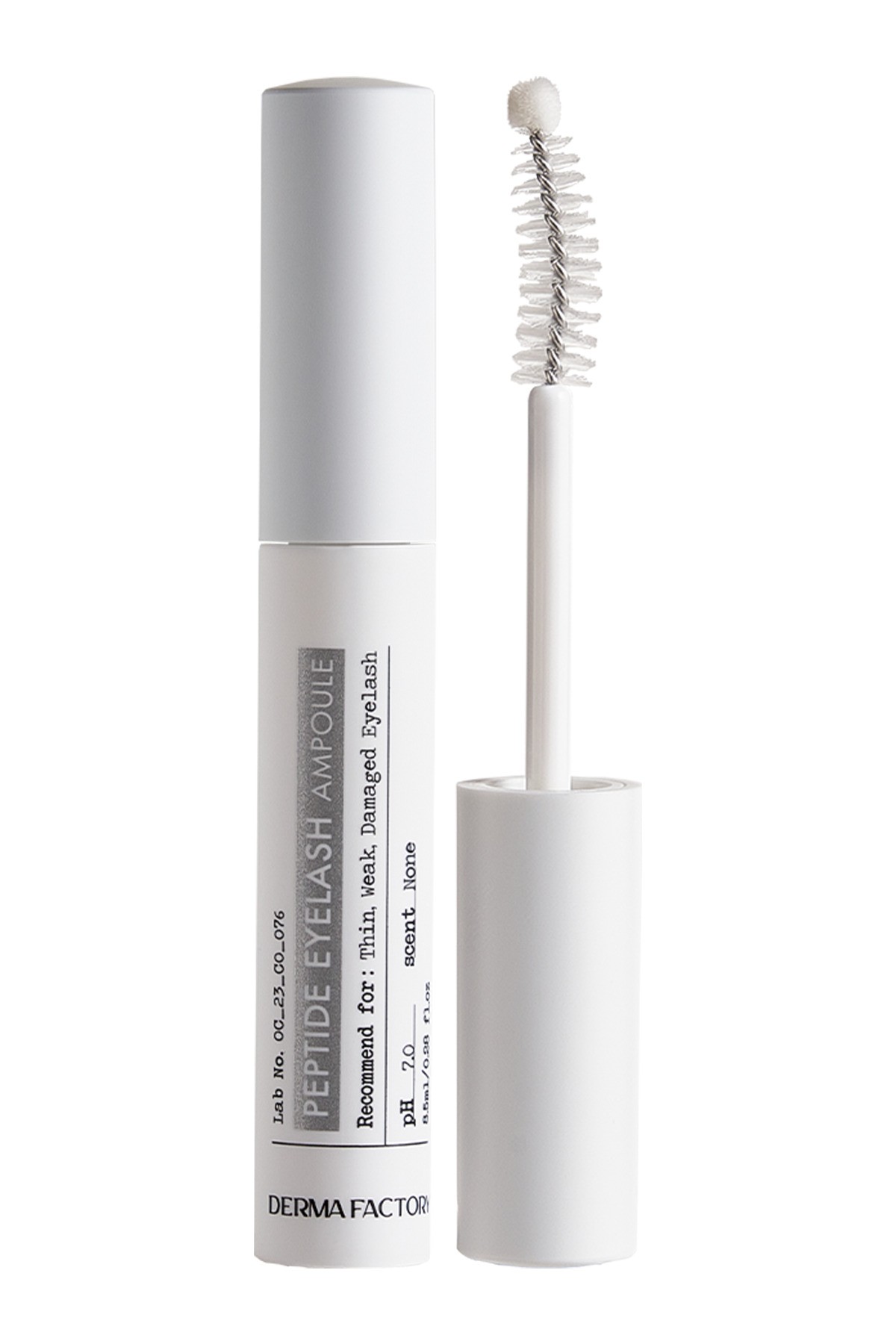 Kaş ve Kirpik Uzatıcı ve Besleyici Vegan Serum Derma Factory Peptide Eyelash Ampoule