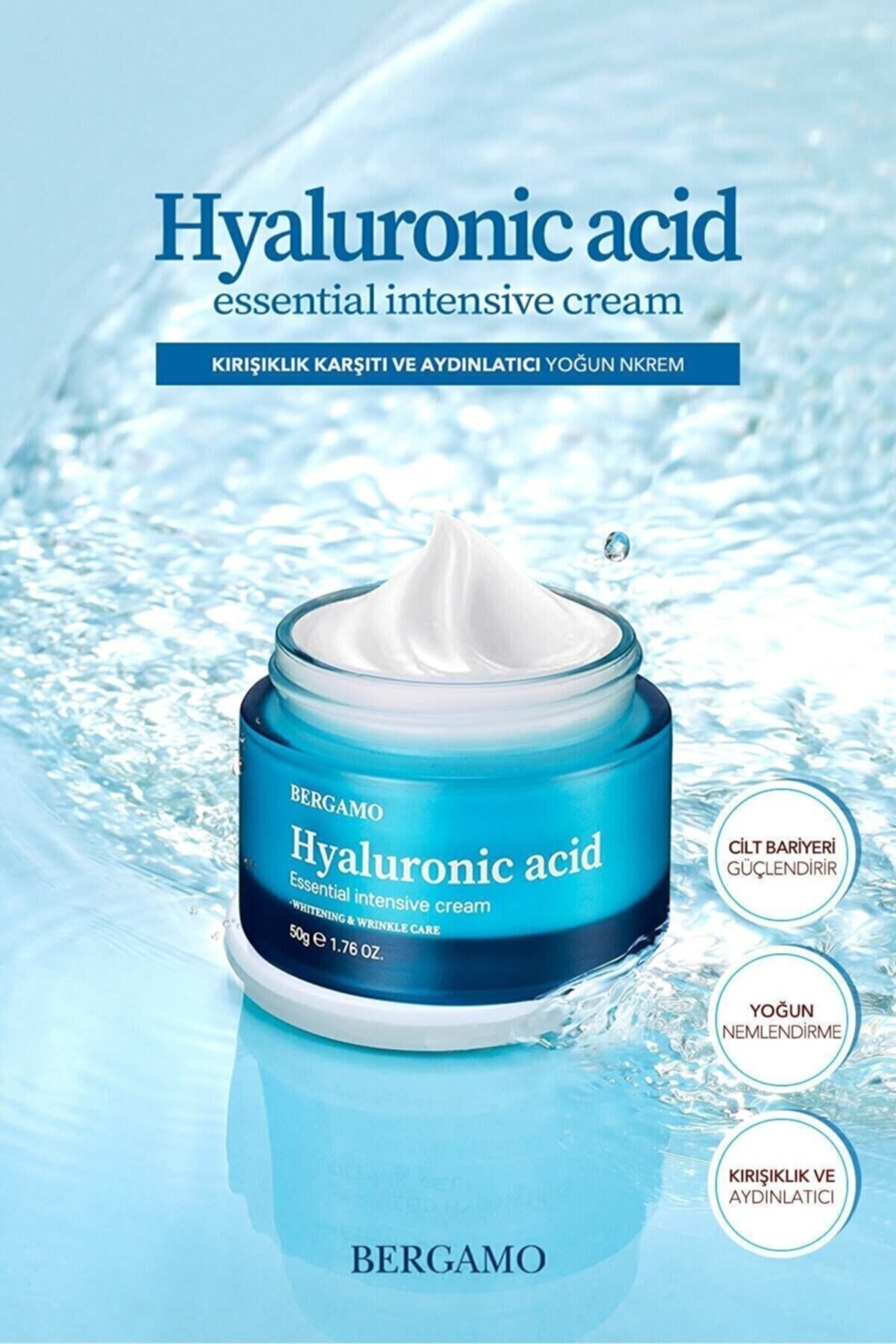 Essential Intensive Cream Hyaluronic Acid Anti Aging - Nemlendirici - Aydınlatıcı