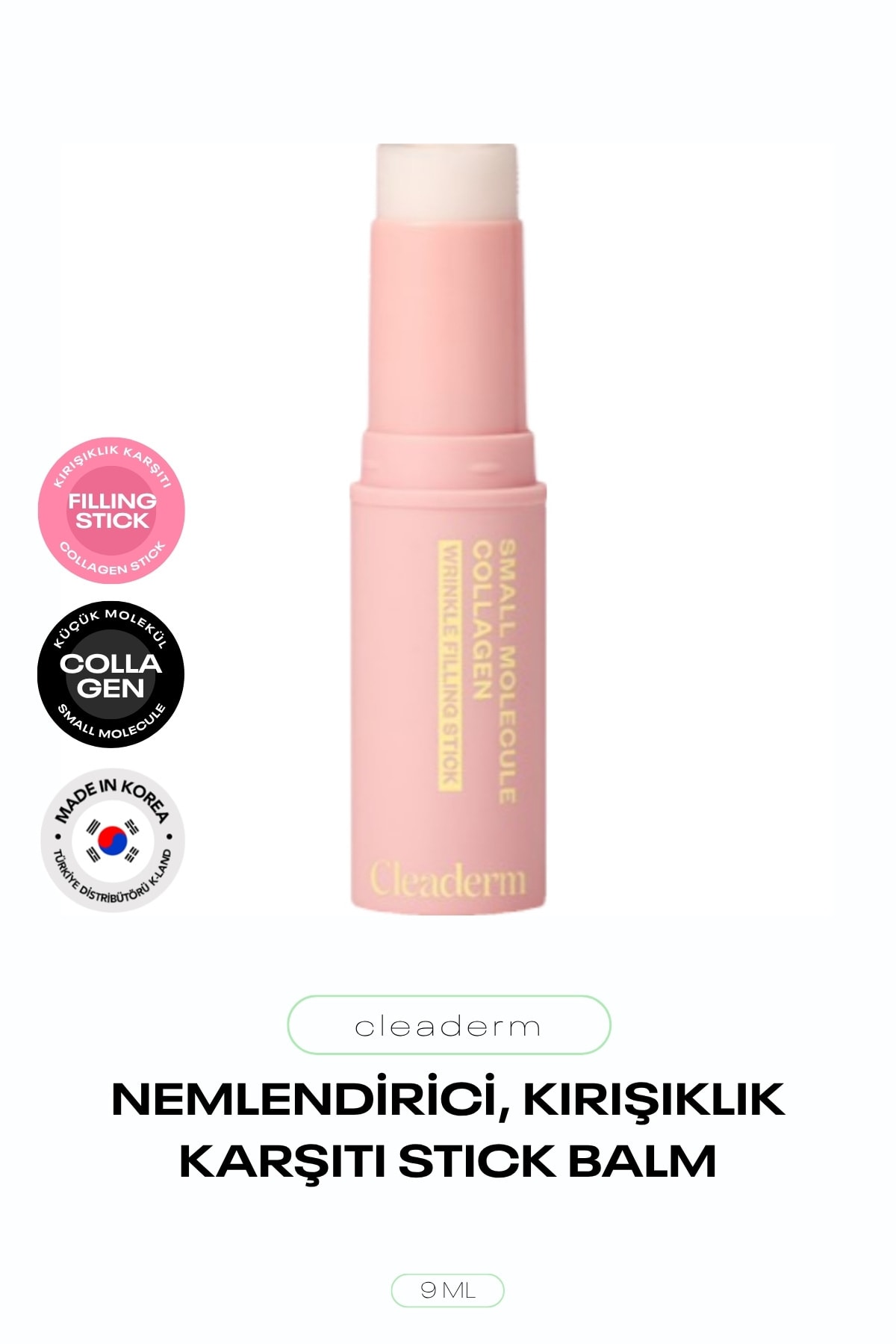 Nemlendirici ve Kırışıklık Karşıtı Stick Balm Collagen Filling Stick