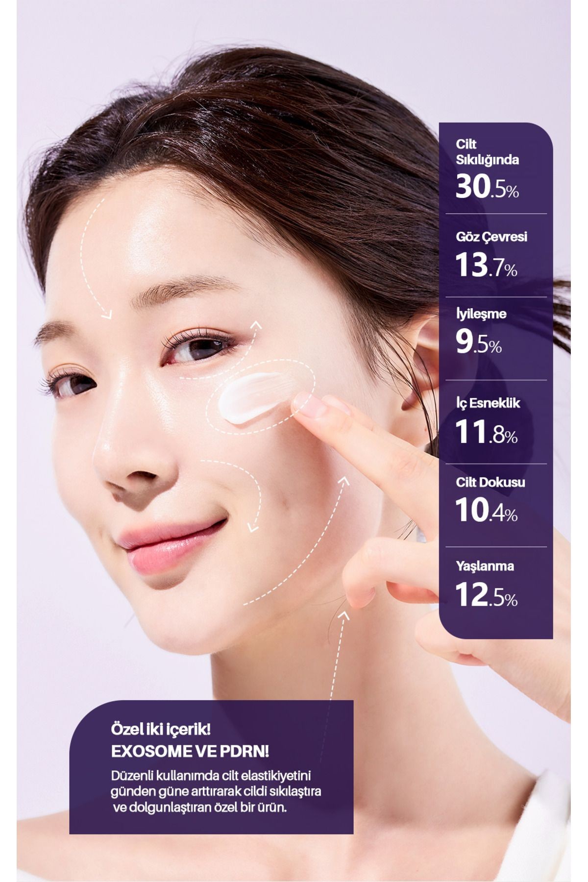 Exosome PDRN Yoğun Elastikiyet ve Cilt Dolgunlaştırıcı Maxclinic Krem + Gua Sha