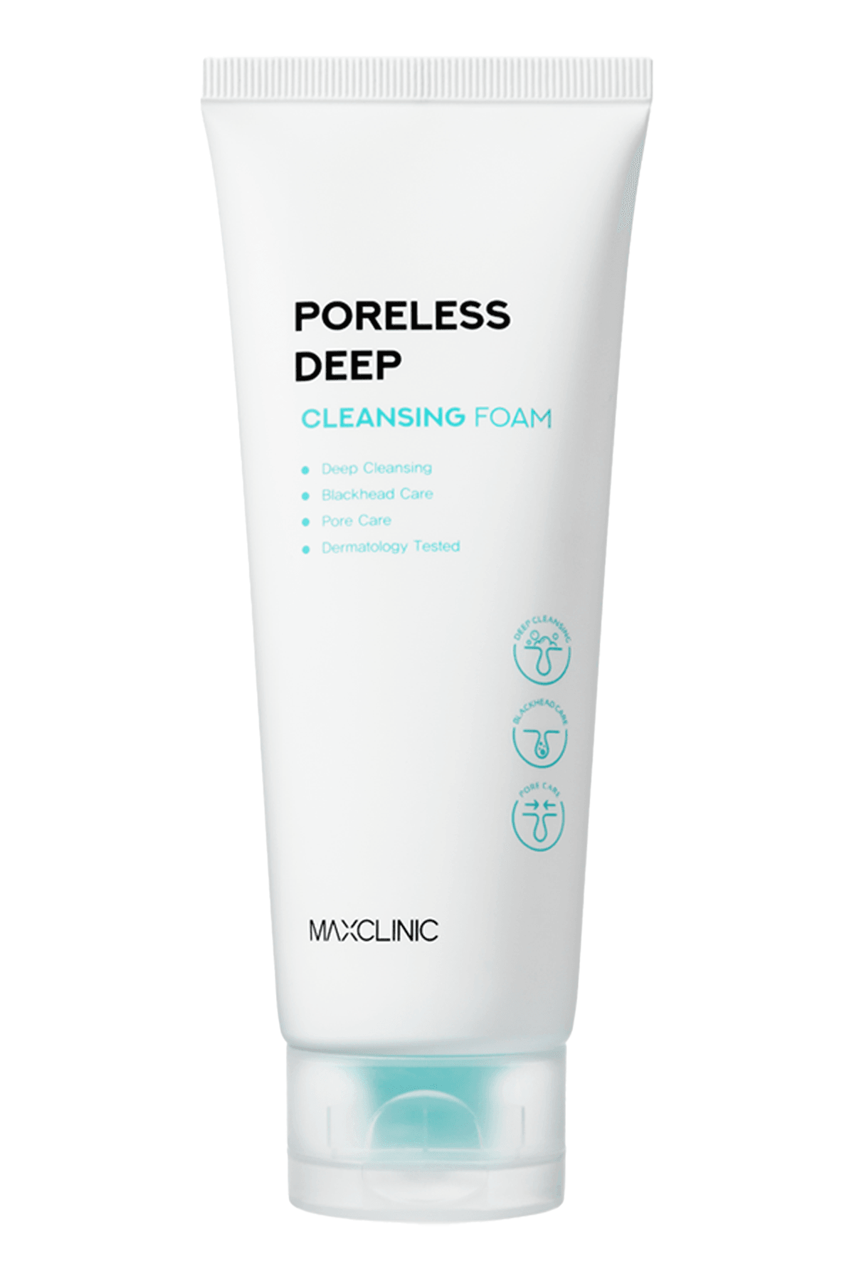 Gözenek ve Siyah Nokta İçin Yüz Temizleme Köpüğü Maxclinic Poreless Deep Cleansing Foam