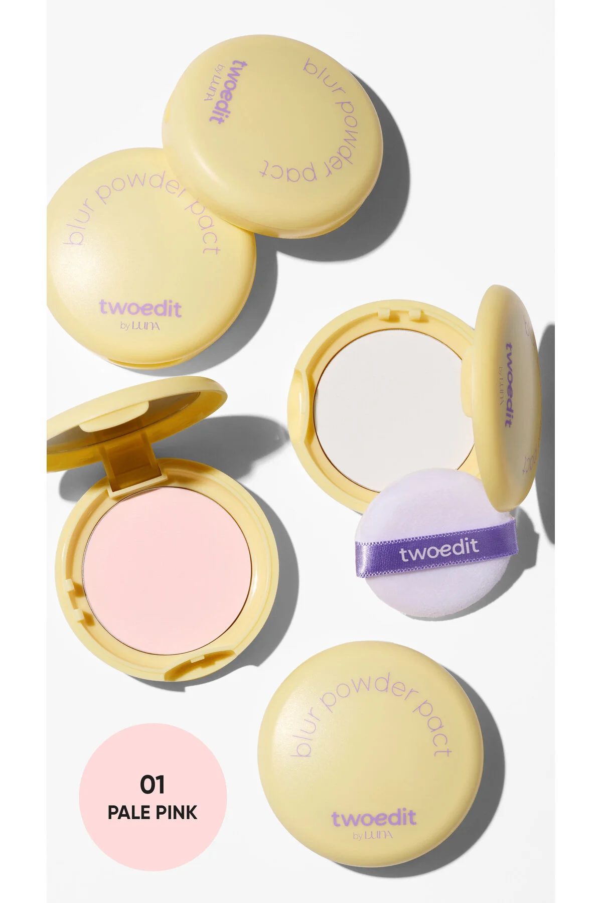 Pürüzsüz Görünüm Sağlayan İnce Yapılı Pudra by Luna Powder Pact