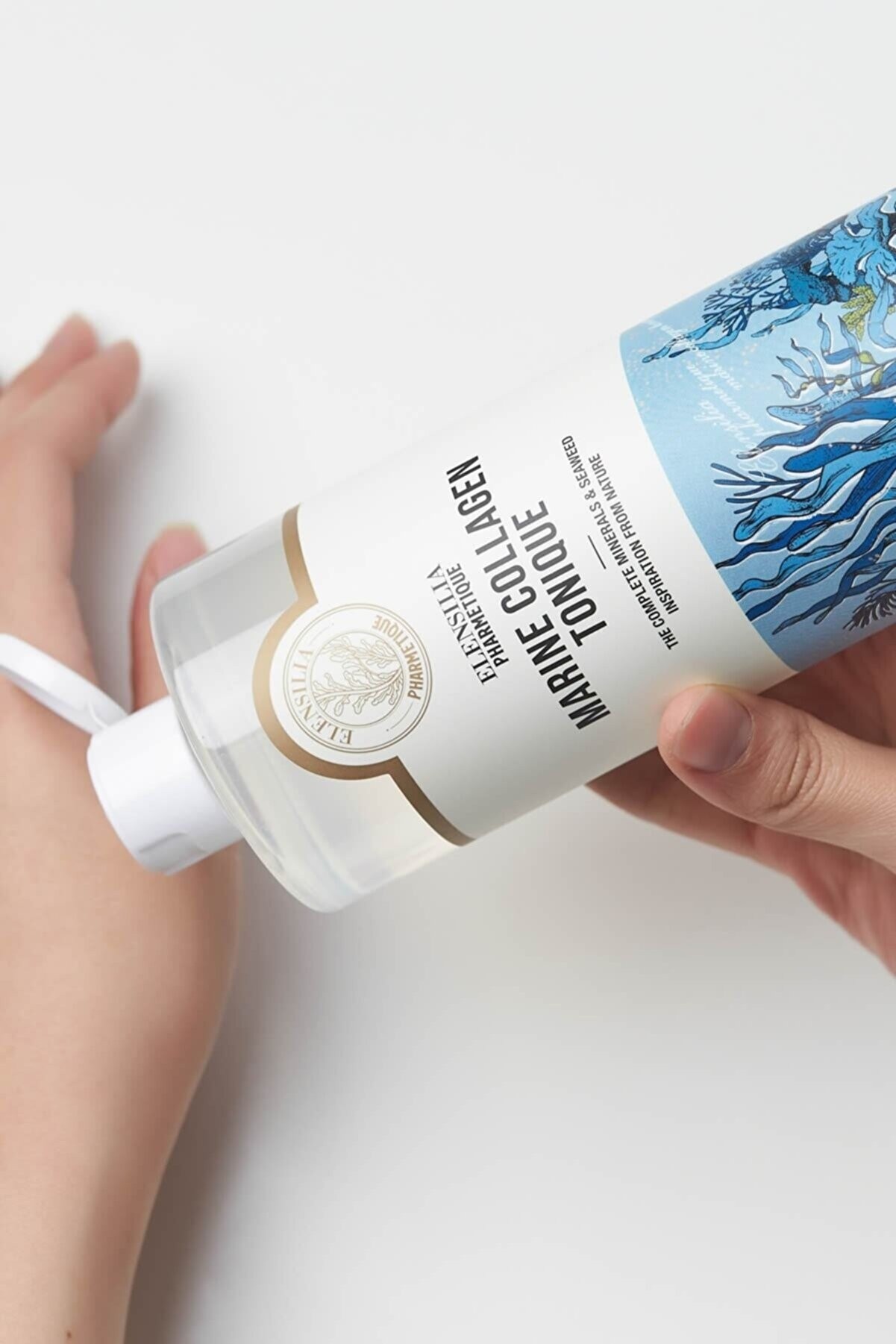 Elensilia Deniz Kolajeni Içeren Mineraller Ile Zengin Sıkılaştırıcı Tonik Elensilia Marine Collagen Tonique