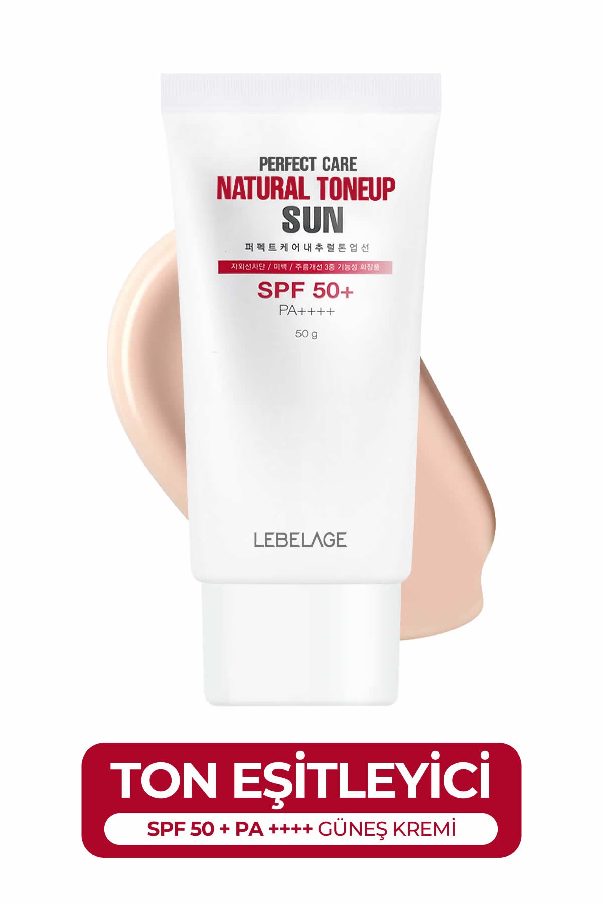 Ton Eşitleyici Renkli Güneş Koruyucu LEBELAGE Tone Up Sun SPF 50+ PA++++