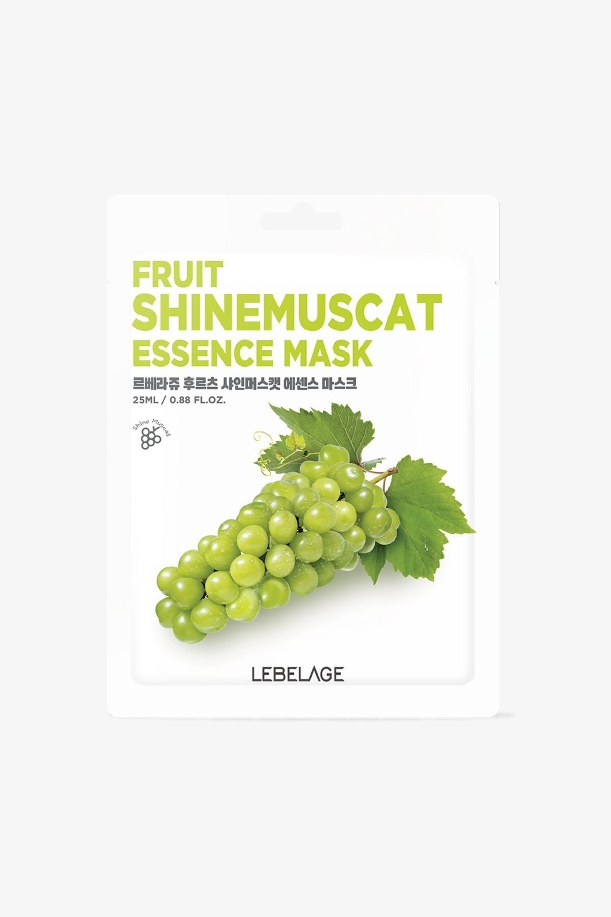 Muskat Üzümü Kağıt Maske Lebelage Fruit Shine Muscat Mask
