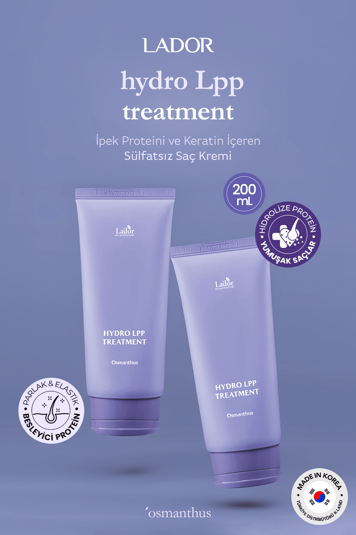 HYDRO LADOR LPP TREATMENT MAUVE EDITION, 200ML