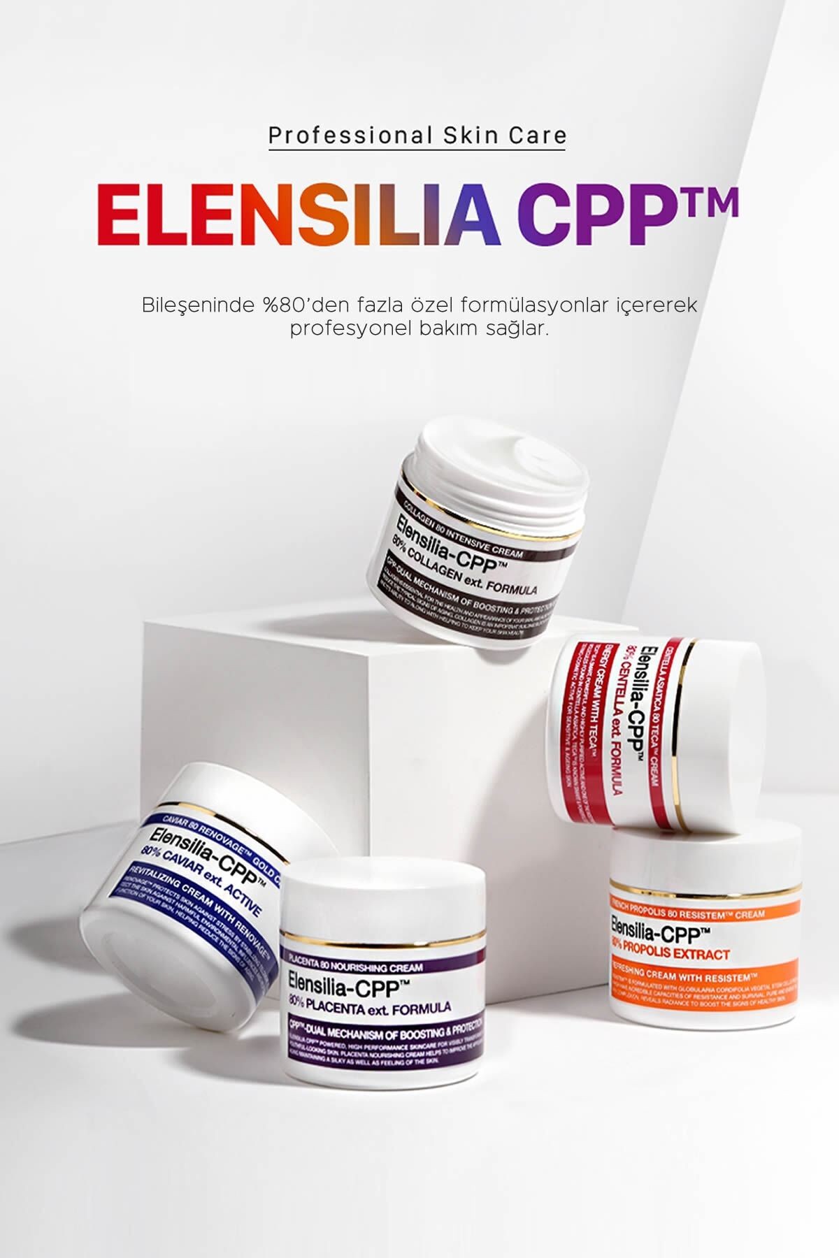 Elensilia Yatıştırıcı, Onarıcı Ve Canlandırıcı %80 Cica Krem Elensilia Cpp 80 Centella Formula Cream