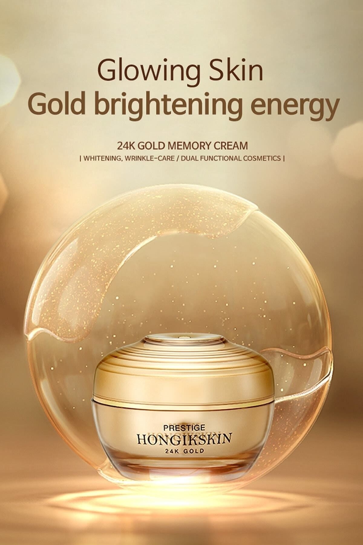 Hongikskin Prestige 24k Gold Memory Cream ( Anti Aging - Aydınlatıcı - Onarıcı )
